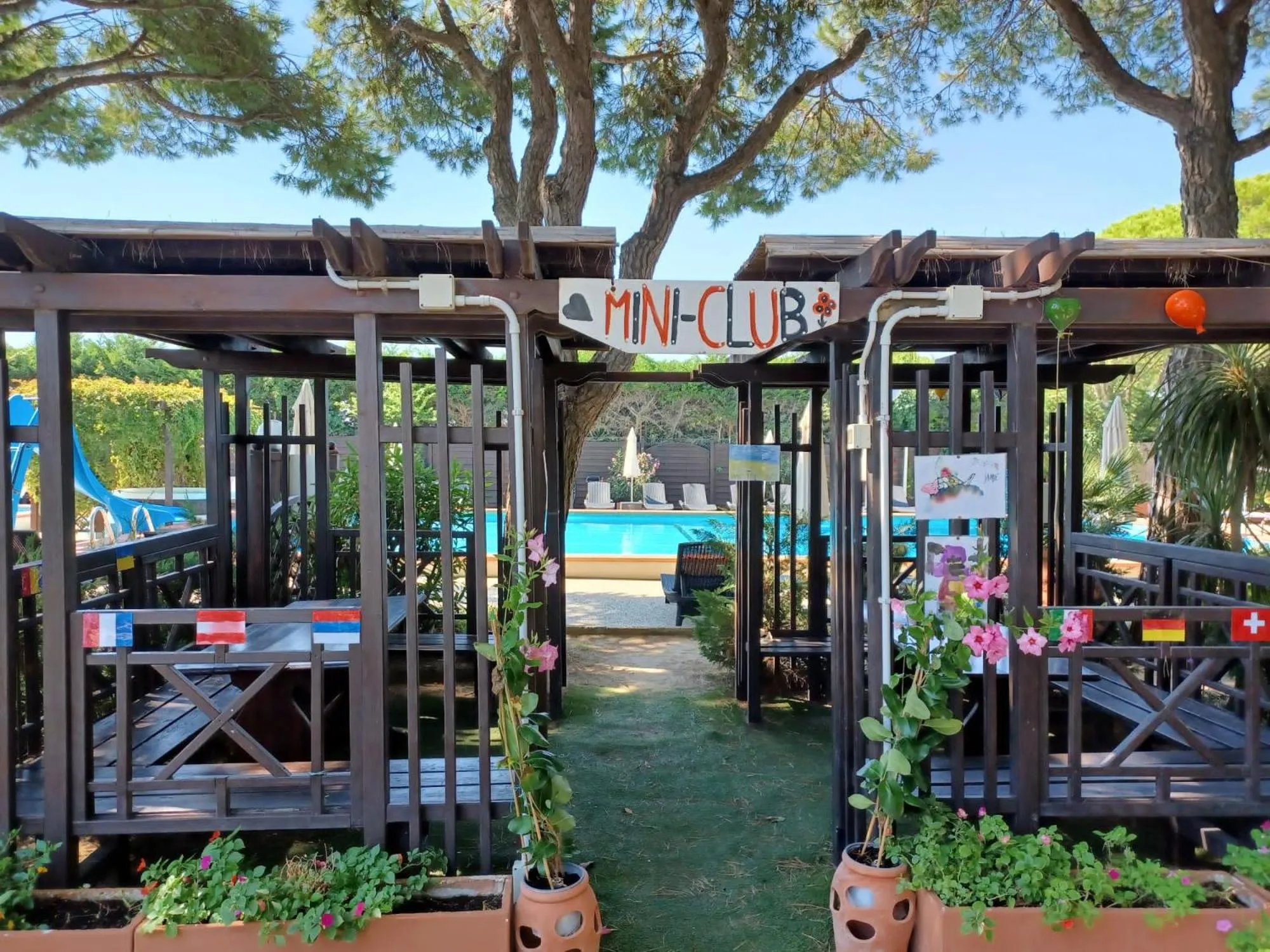 Patio in Hotel Viña del Mar Pineta