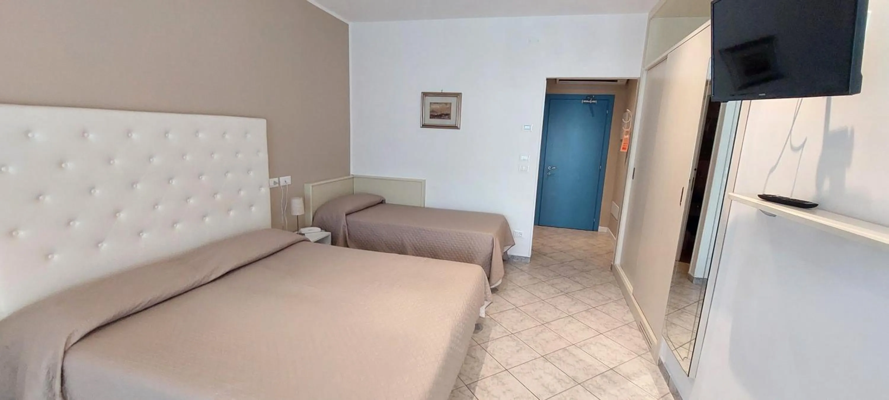 Bed in Hotel Viña del Mar Pineta