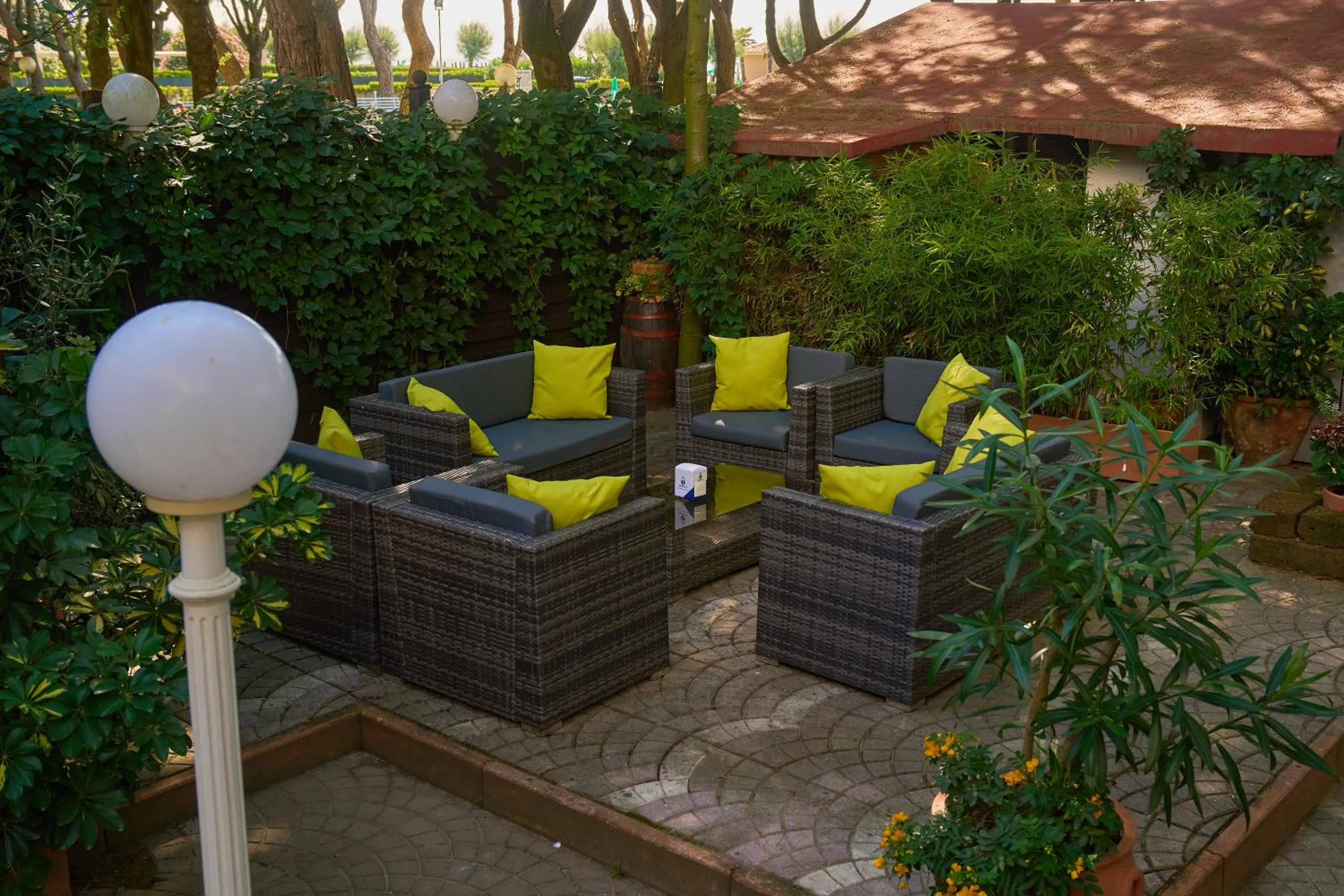 Garden view in Hotel Viña del Mar Pineta