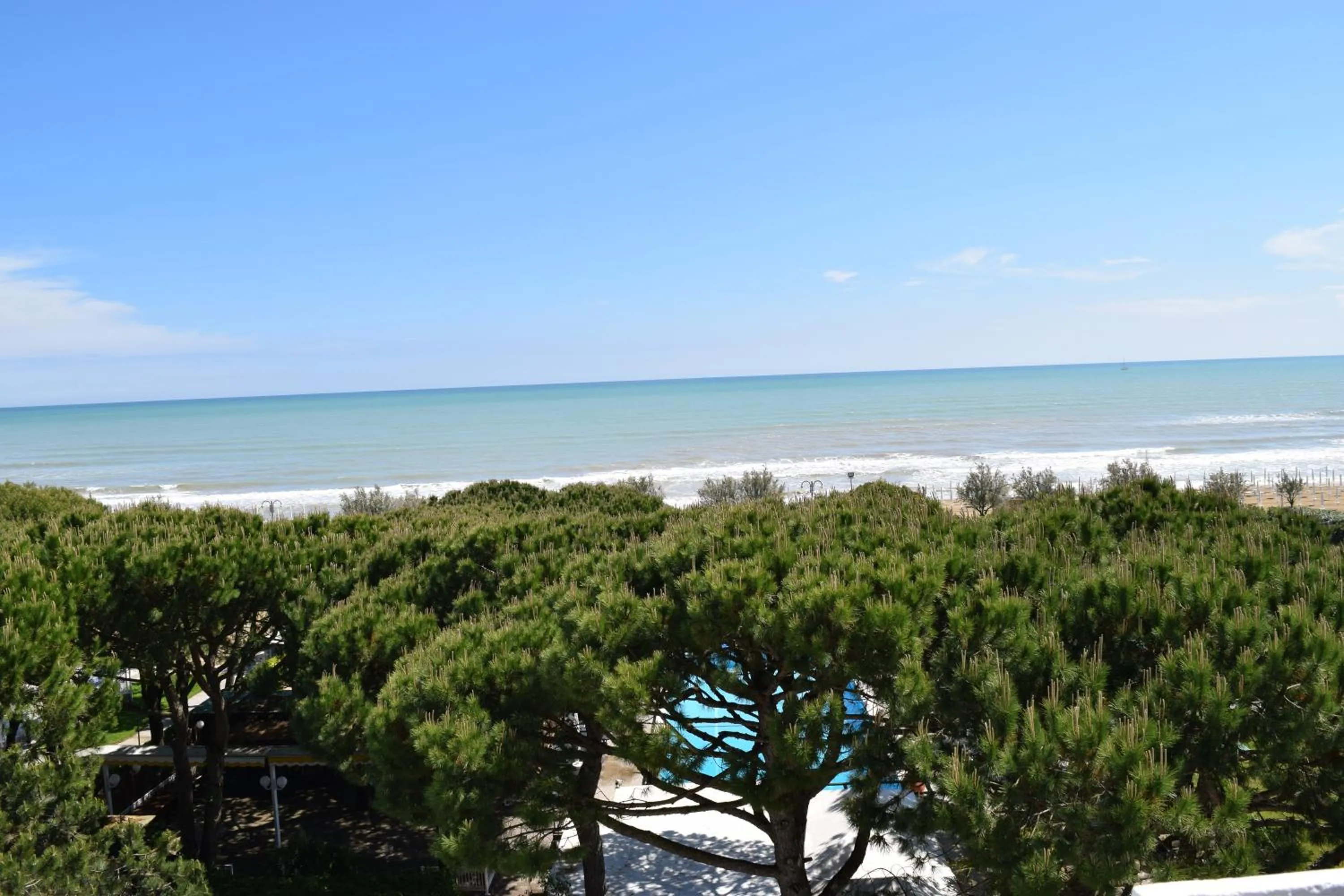 Sea view in Hotel Viña del Mar Pineta