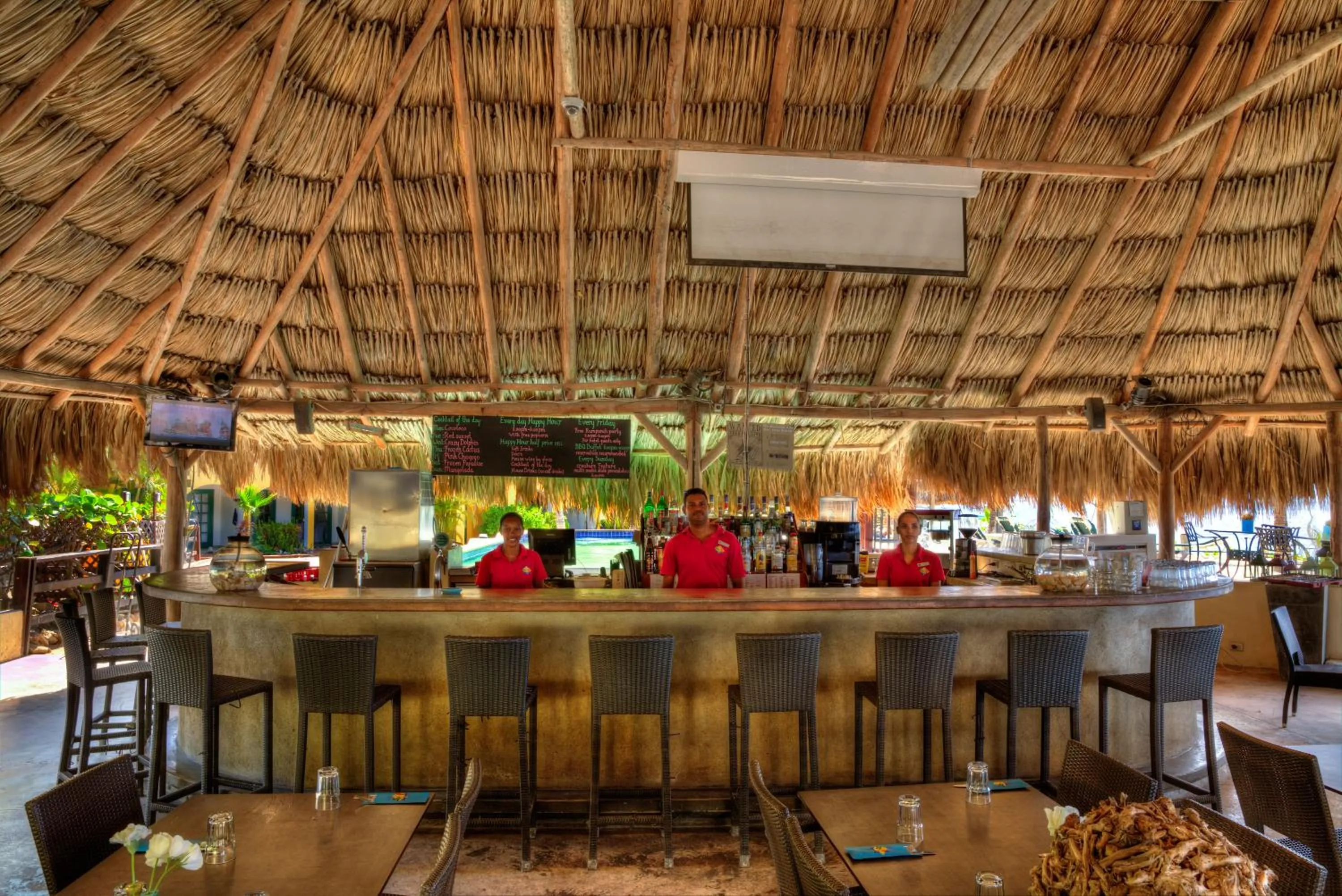 Staff in Buddy Dive Resort