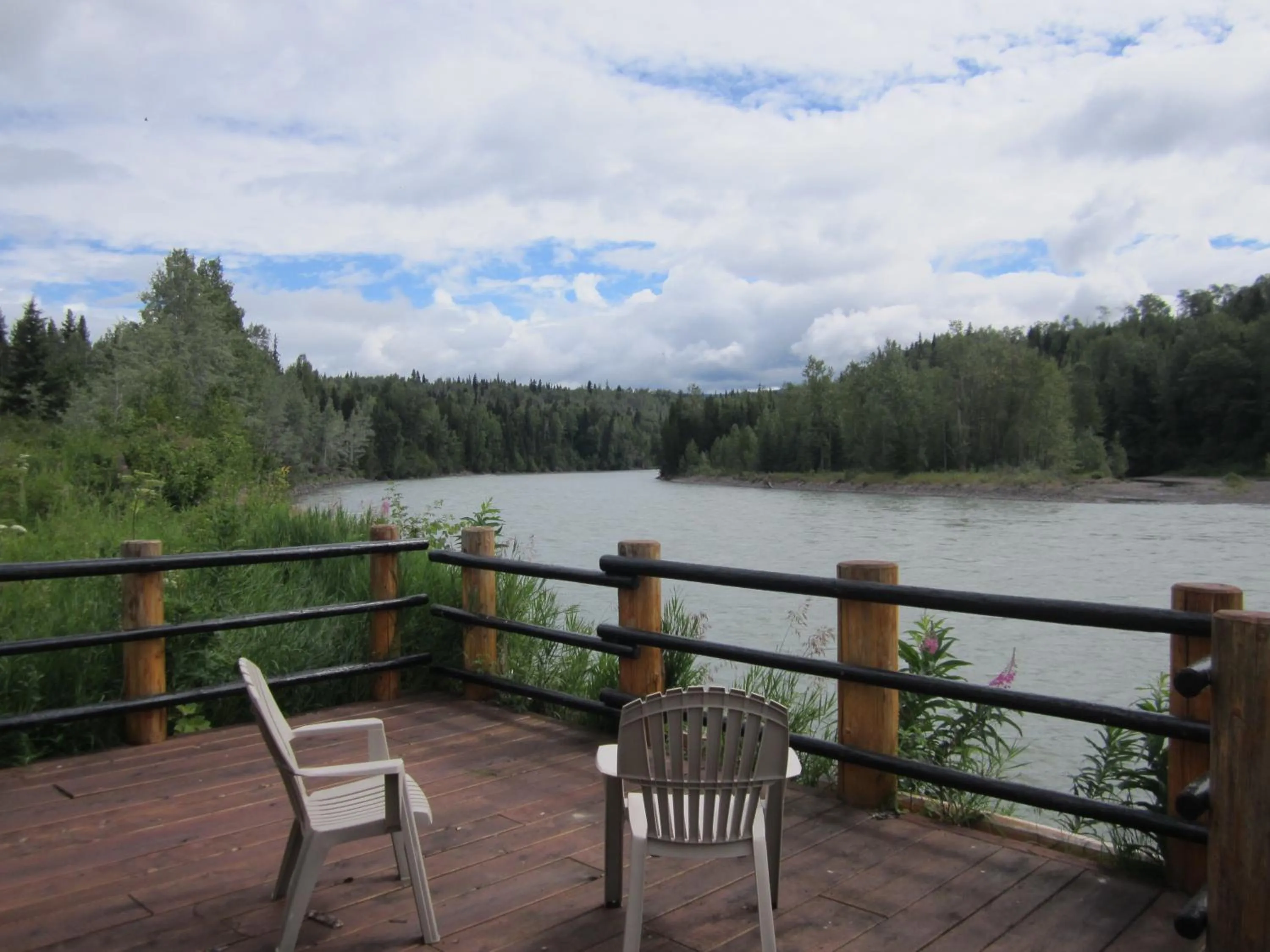Balcony/Terrace in LDR Lodge - Last Dollar Ranch