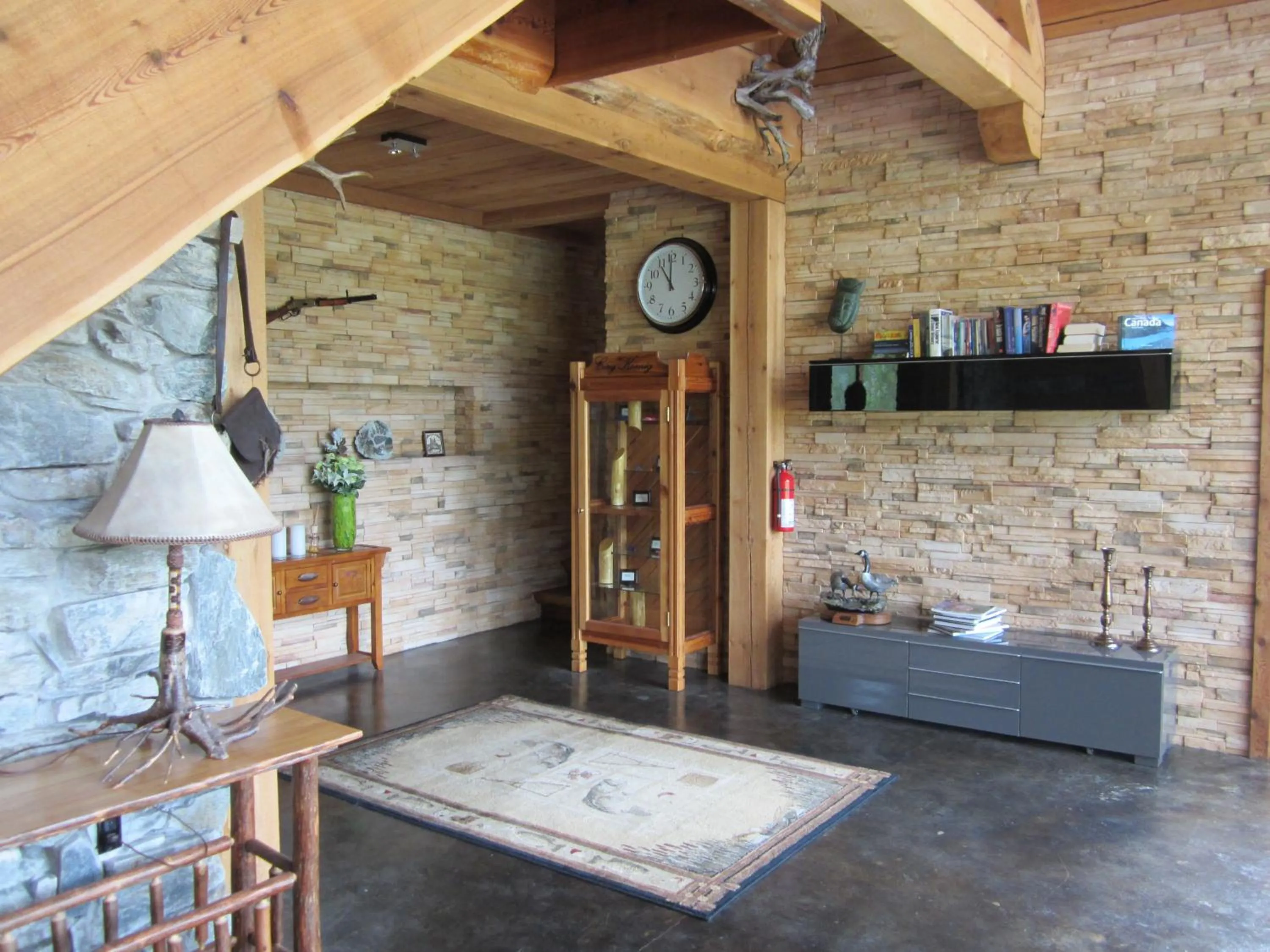 Living room in LDR Lodge - Last Dollar Ranch