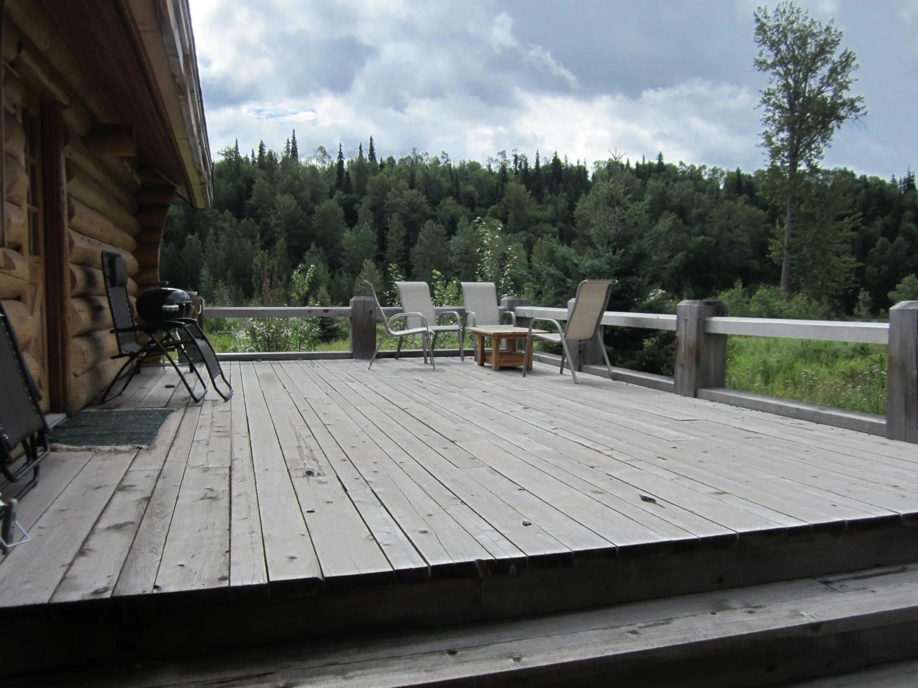 BBQ facilities in LDR Lodge - Last Dollar Ranch