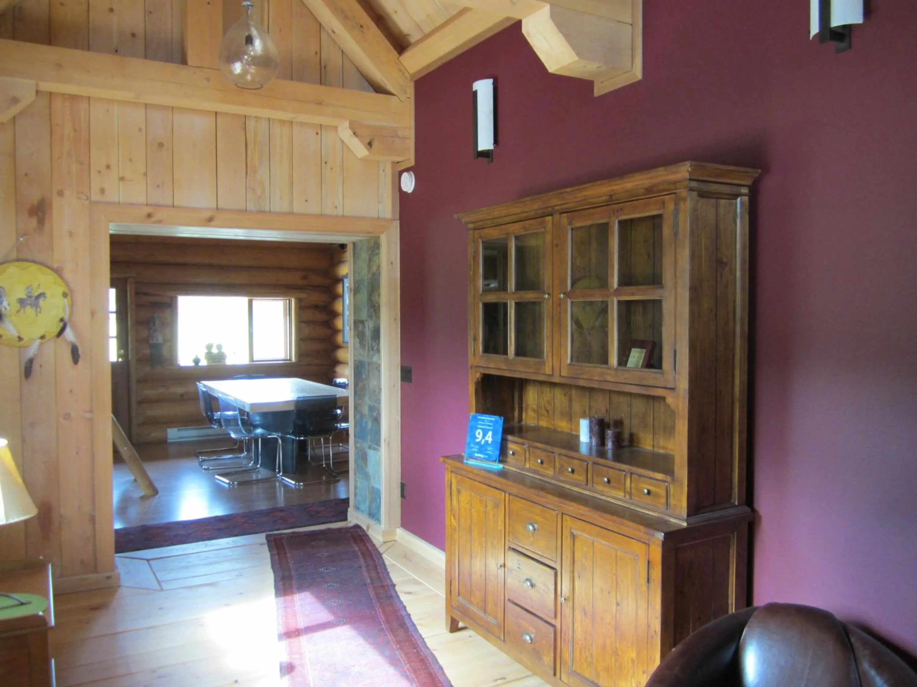 Library in LDR Lodge - Last Dollar Ranch