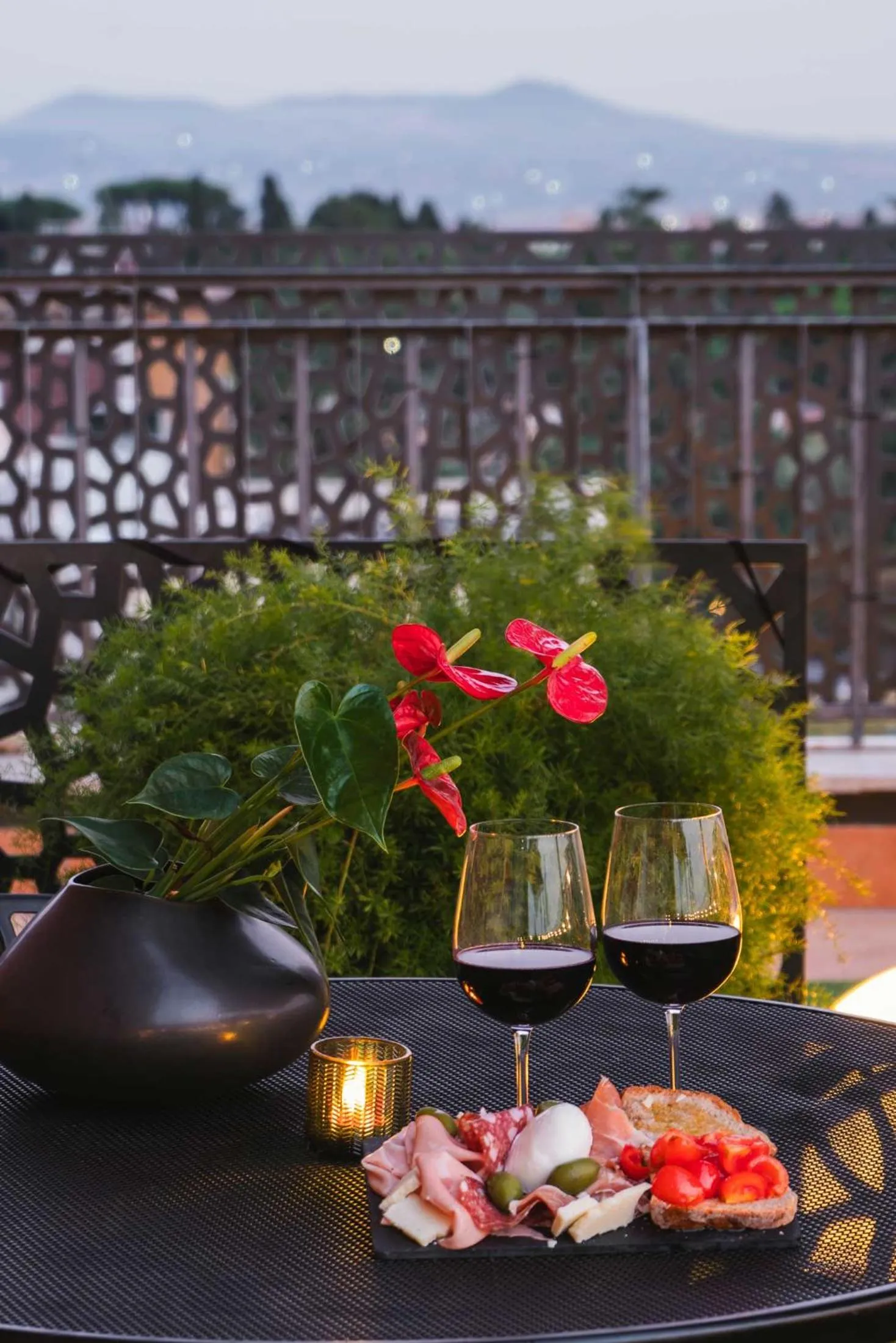 Balcony/Terrace in Best Western Hotel Globus