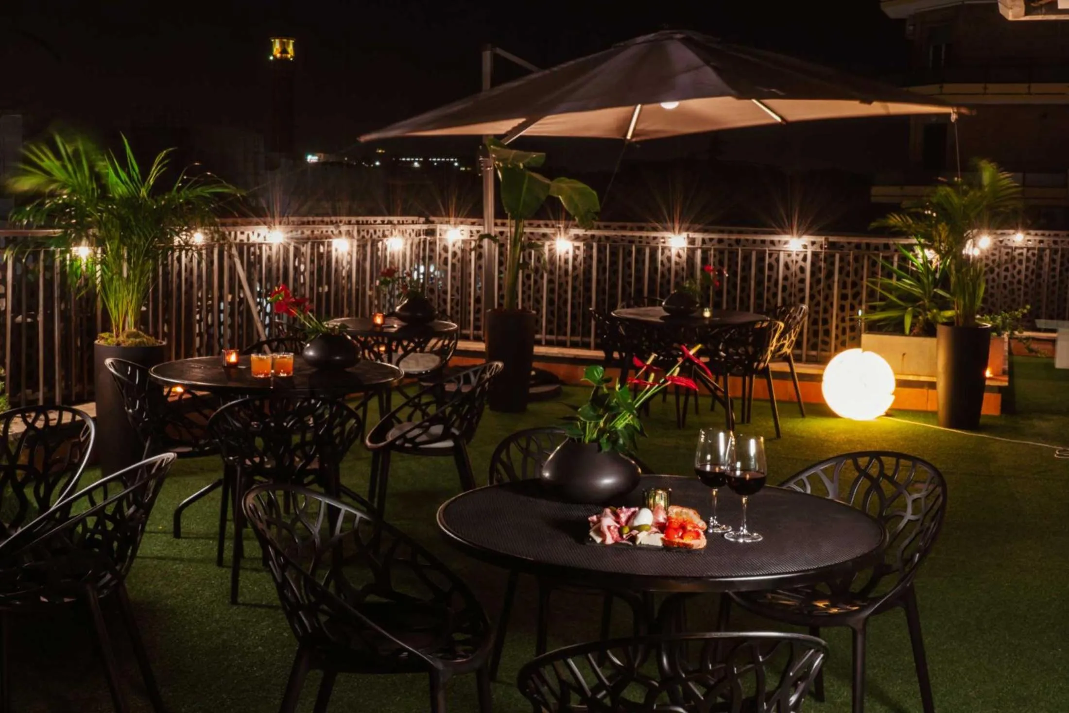 Balcony/Terrace in Best Western Hotel Globus