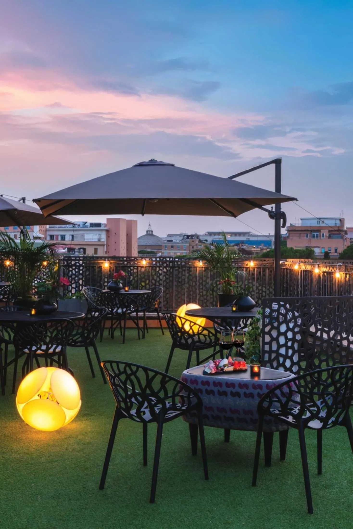 Balcony/Terrace in Best Western Hotel Globus