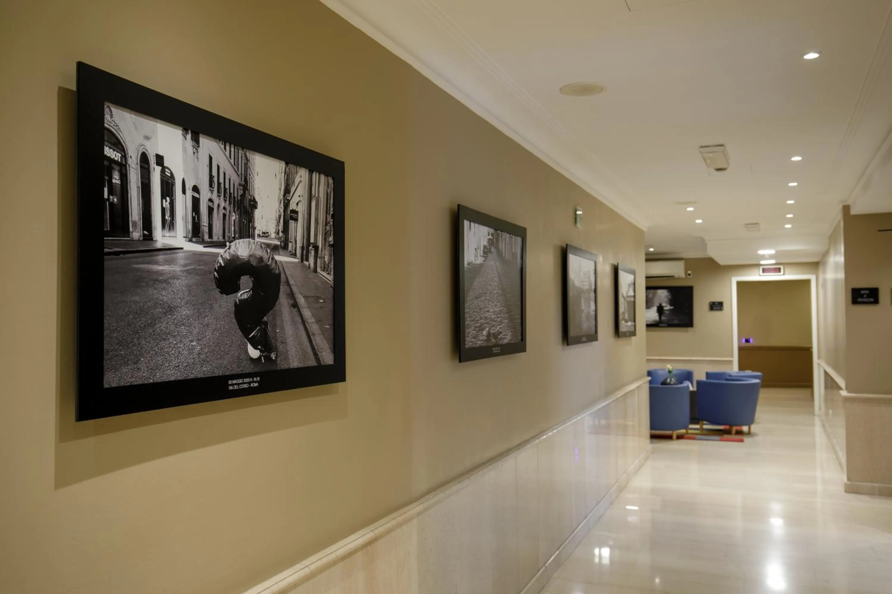 Lobby or reception in Best Western Hotel Globus