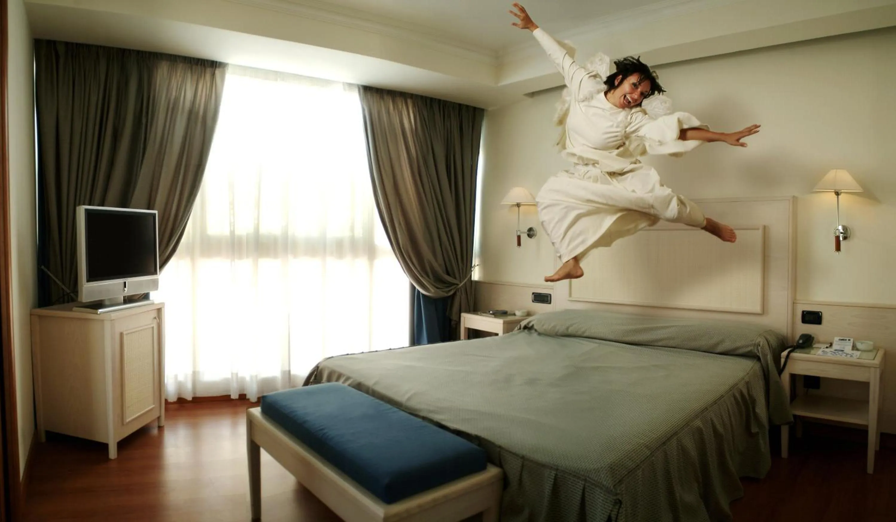 Bed in Best Western Hotel Globus