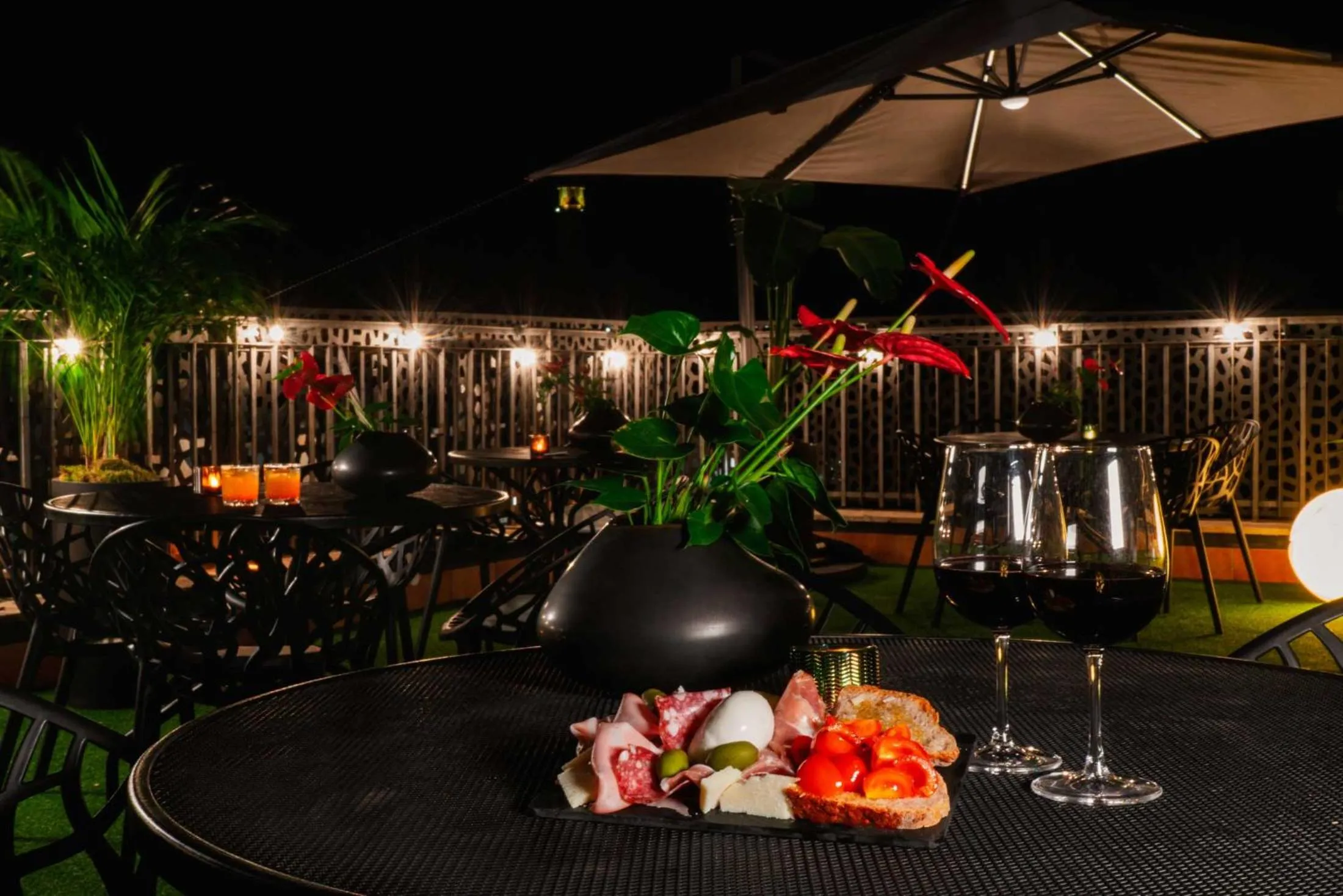 Balcony/Terrace in Best Western Hotel Globus