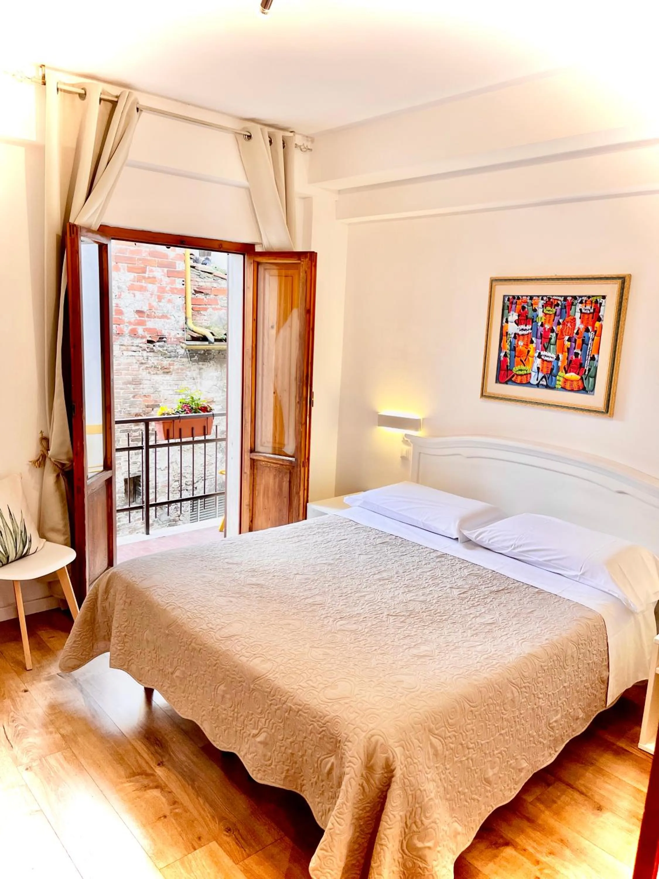 Bed in Hotel S. Ercolano