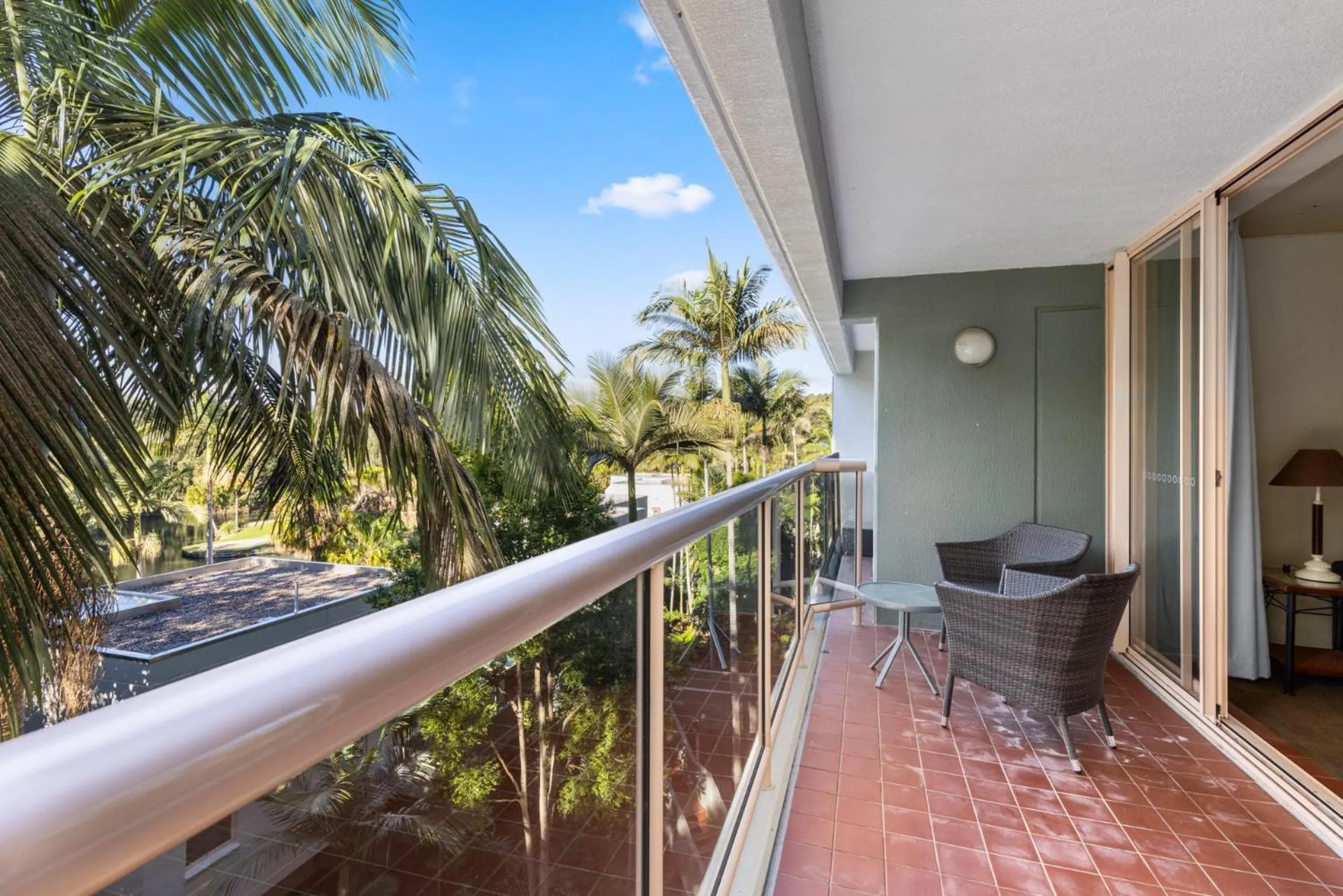 Balcony/Terrace in Charlesworth Bay Beach Resort