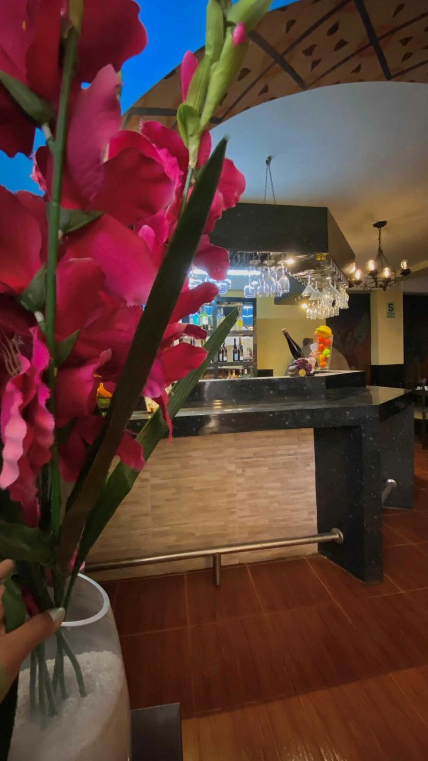 Kitchen or kitchenette in Casona Plaza Hotel Centro