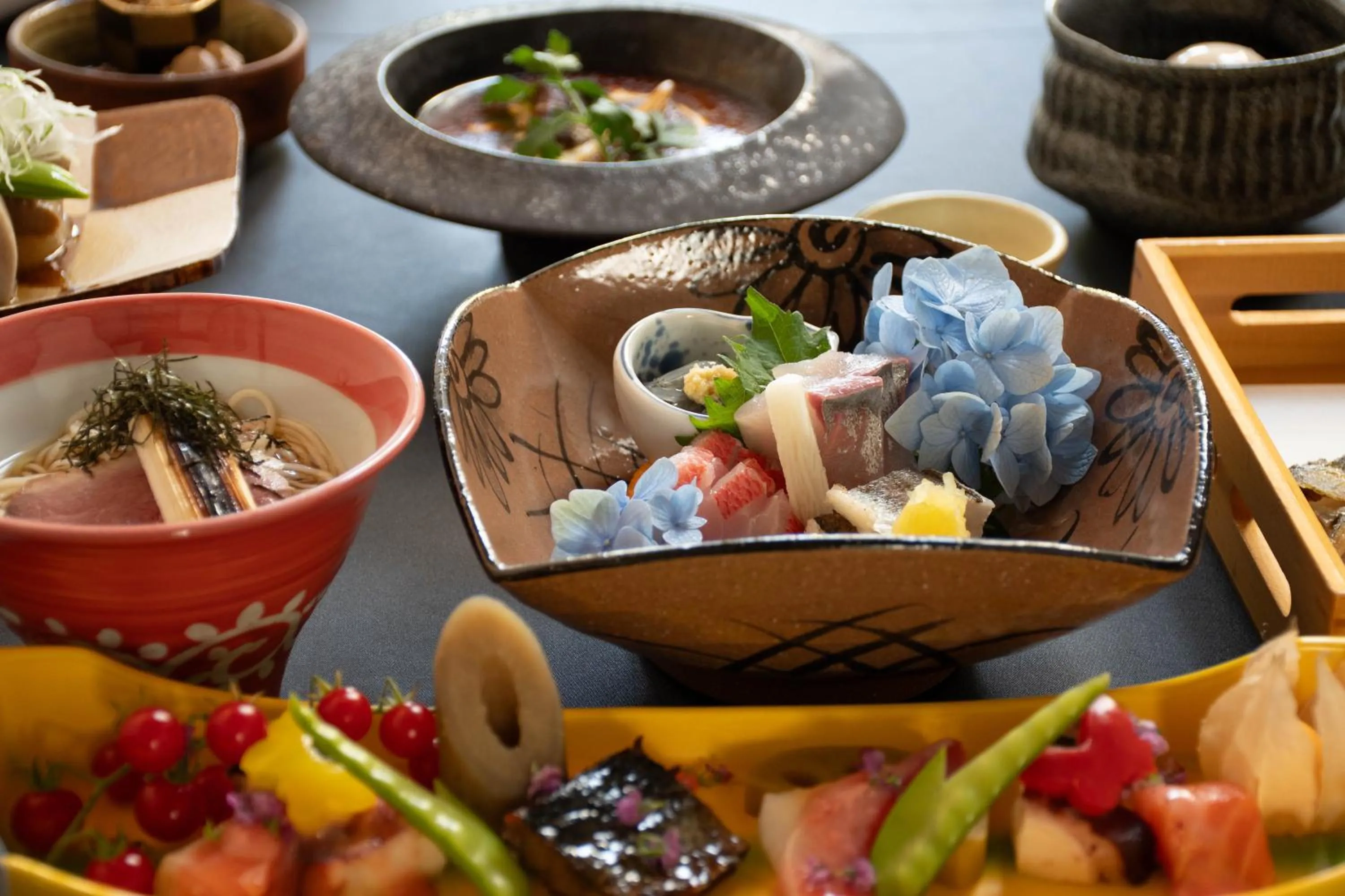 Dinner in Hanare Yado Yosizumi