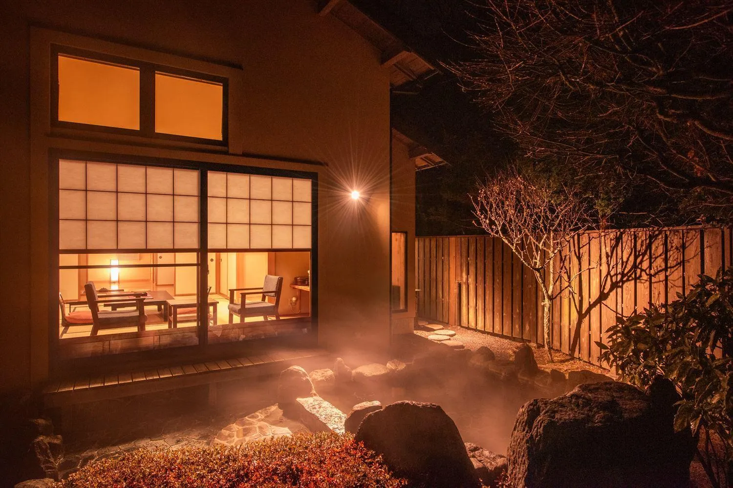 Natural landscape in Hanare Yado Yosizumi