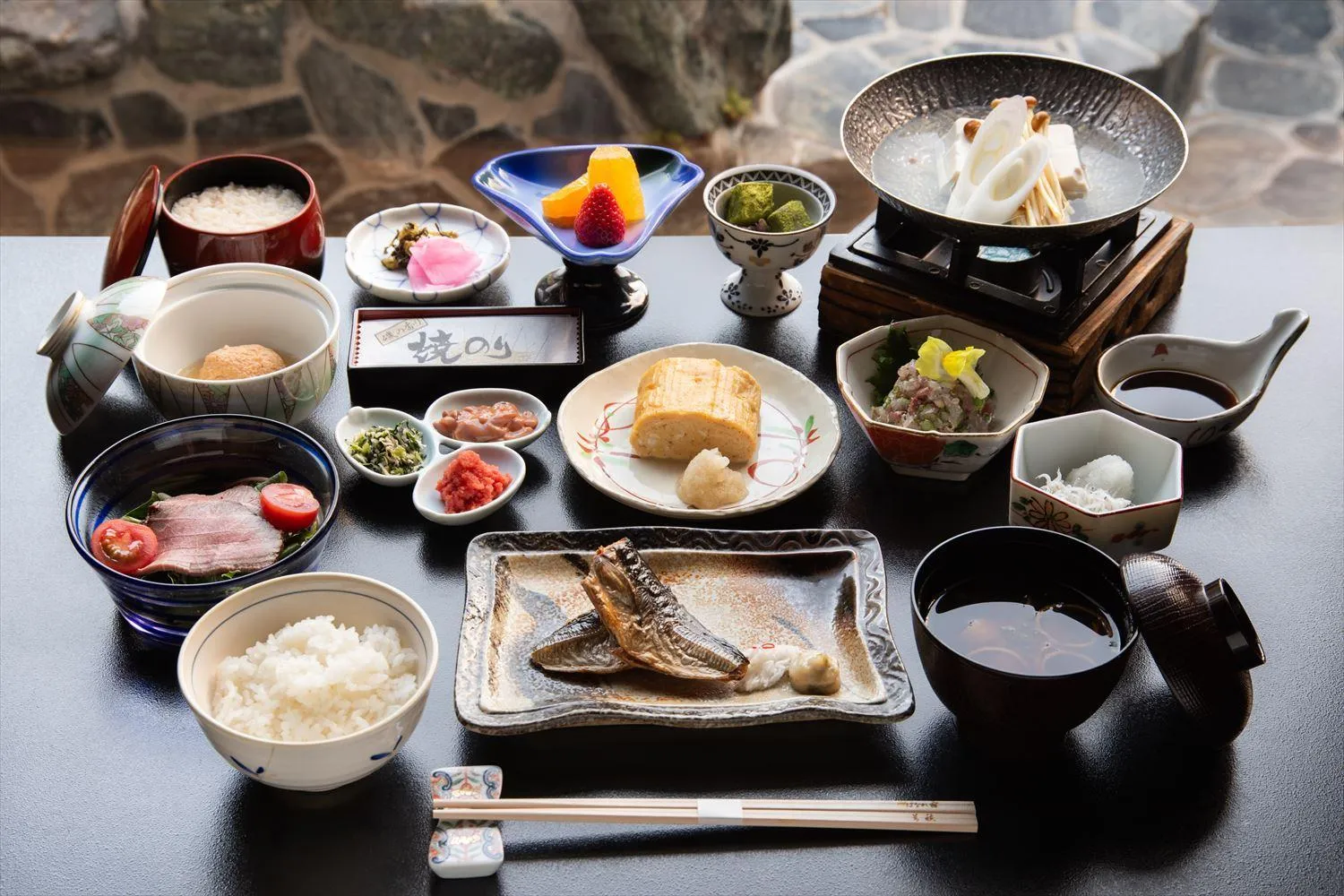 Food in Hanare Yado Yosizumi