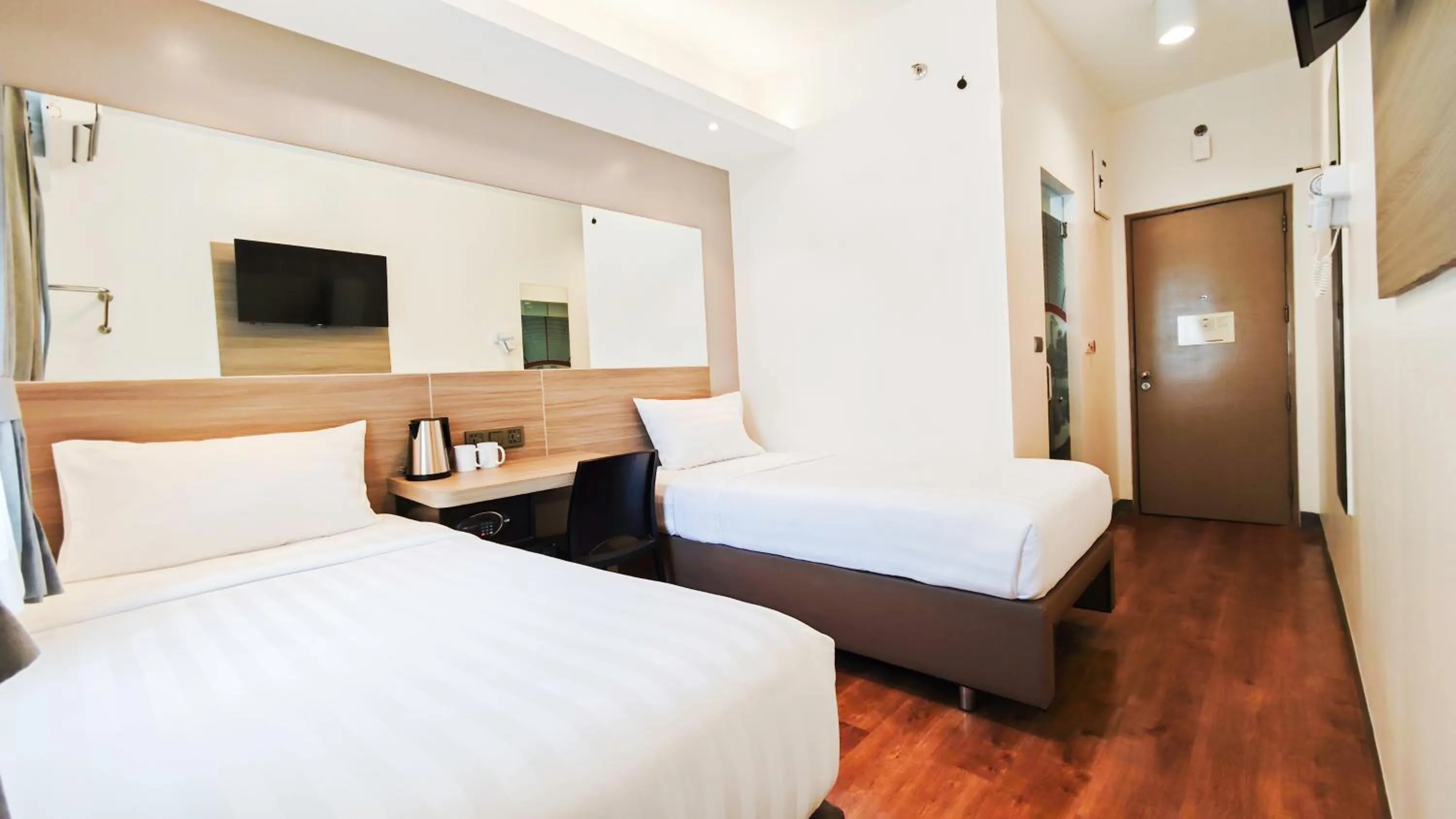 Bed in Red Planet Davao