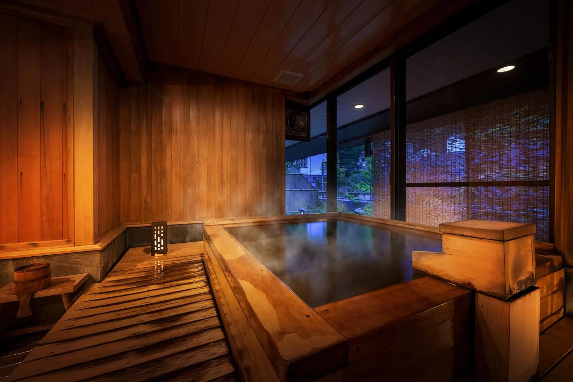 Hot Spring Bath in Konjakutei