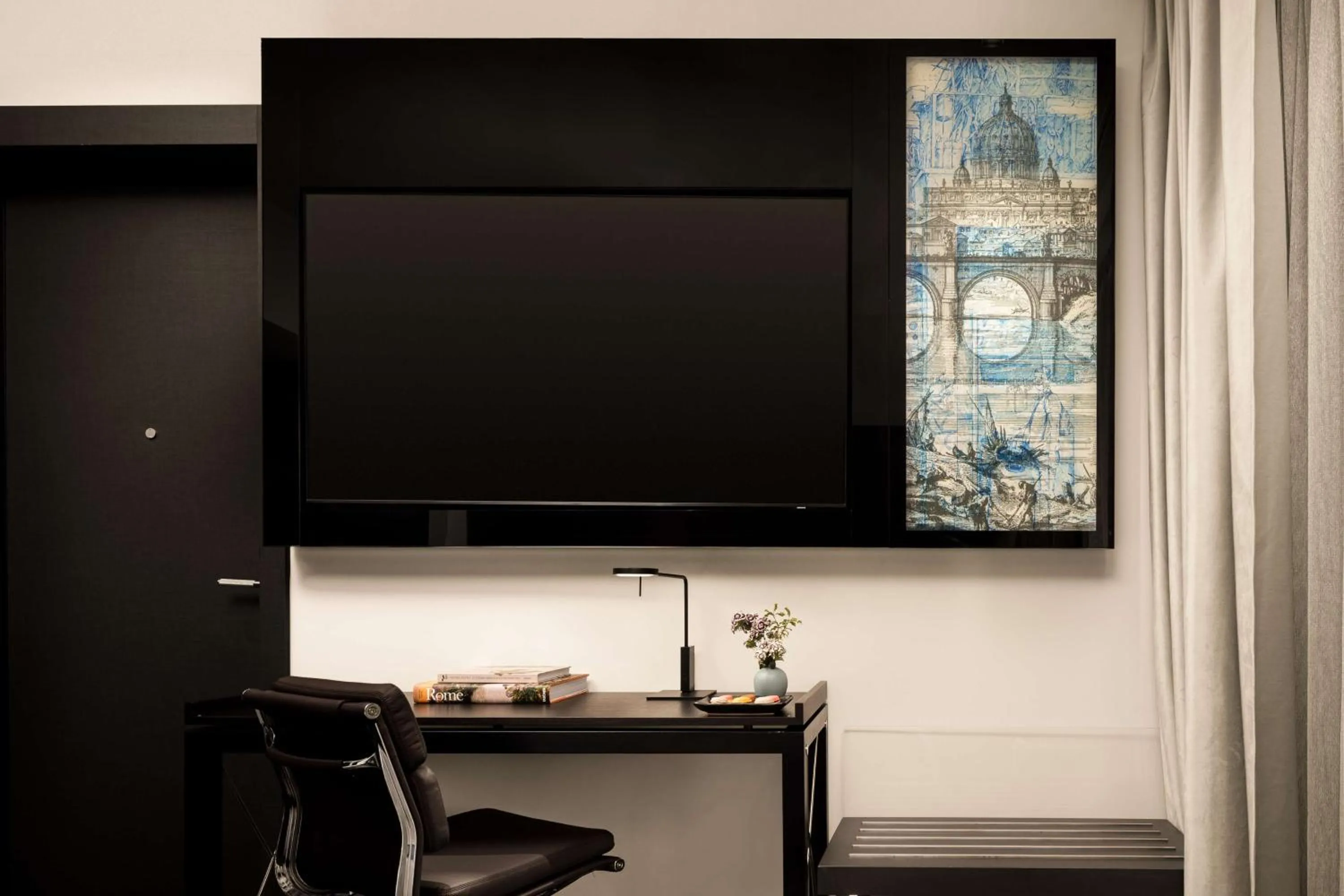 Bedroom in art'otel Rome Piazza Sallustio, Powered by Radisson Hotels