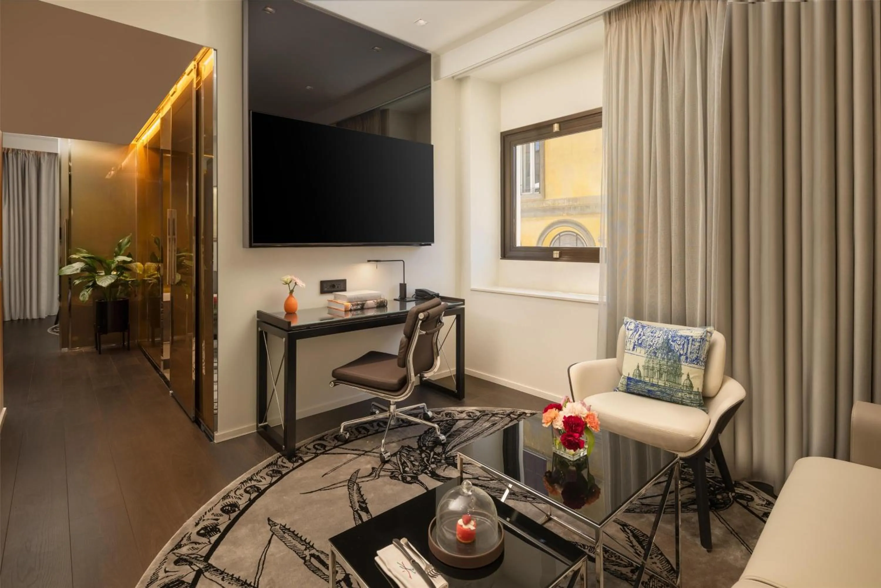 Photo of the whole room in art'otel Rome Piazza Sallustio, Powered by Radisson Hotels