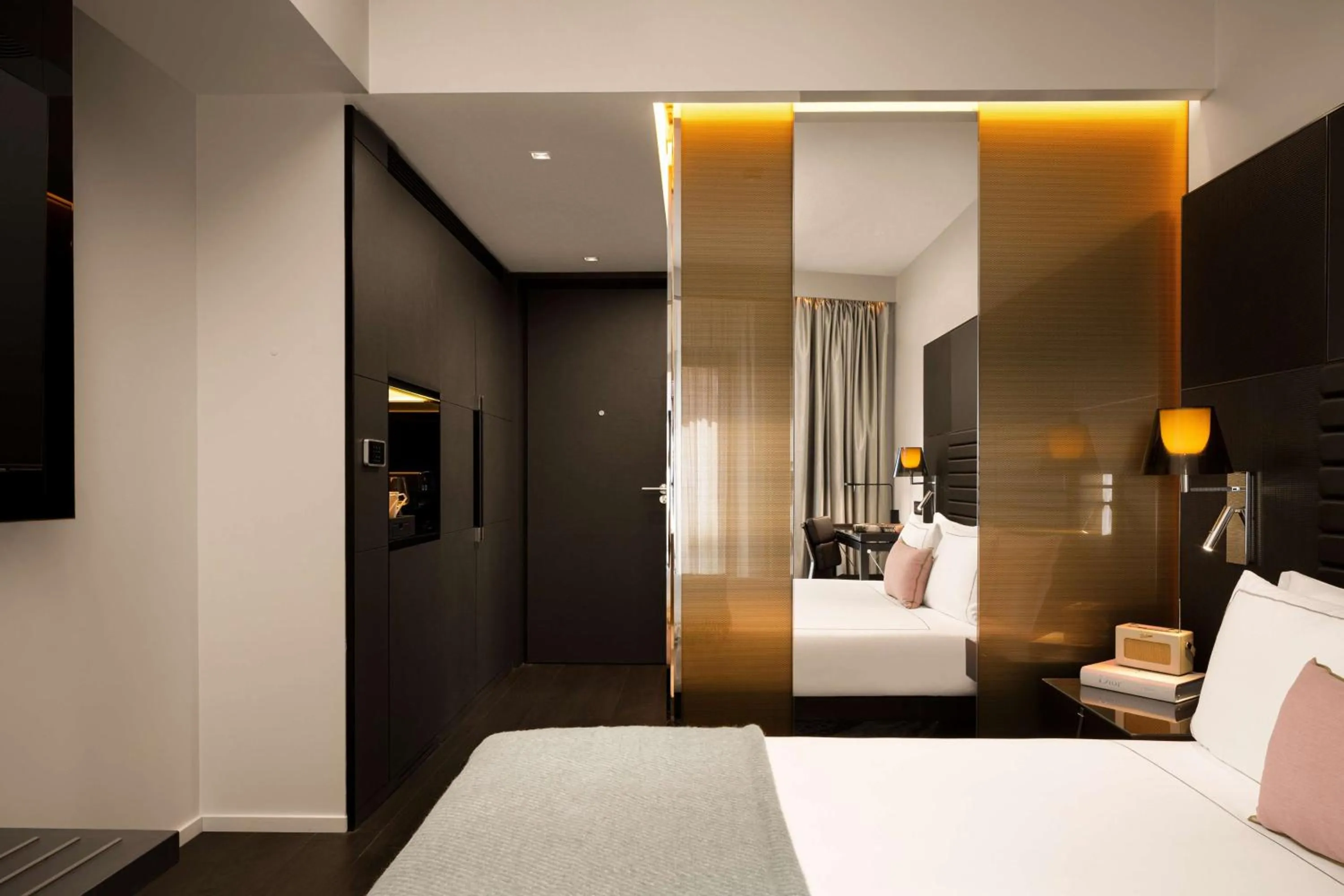 Bedroom, Bed in art'otel Rome Piazza Sallustio, Powered by Radisson Hotels