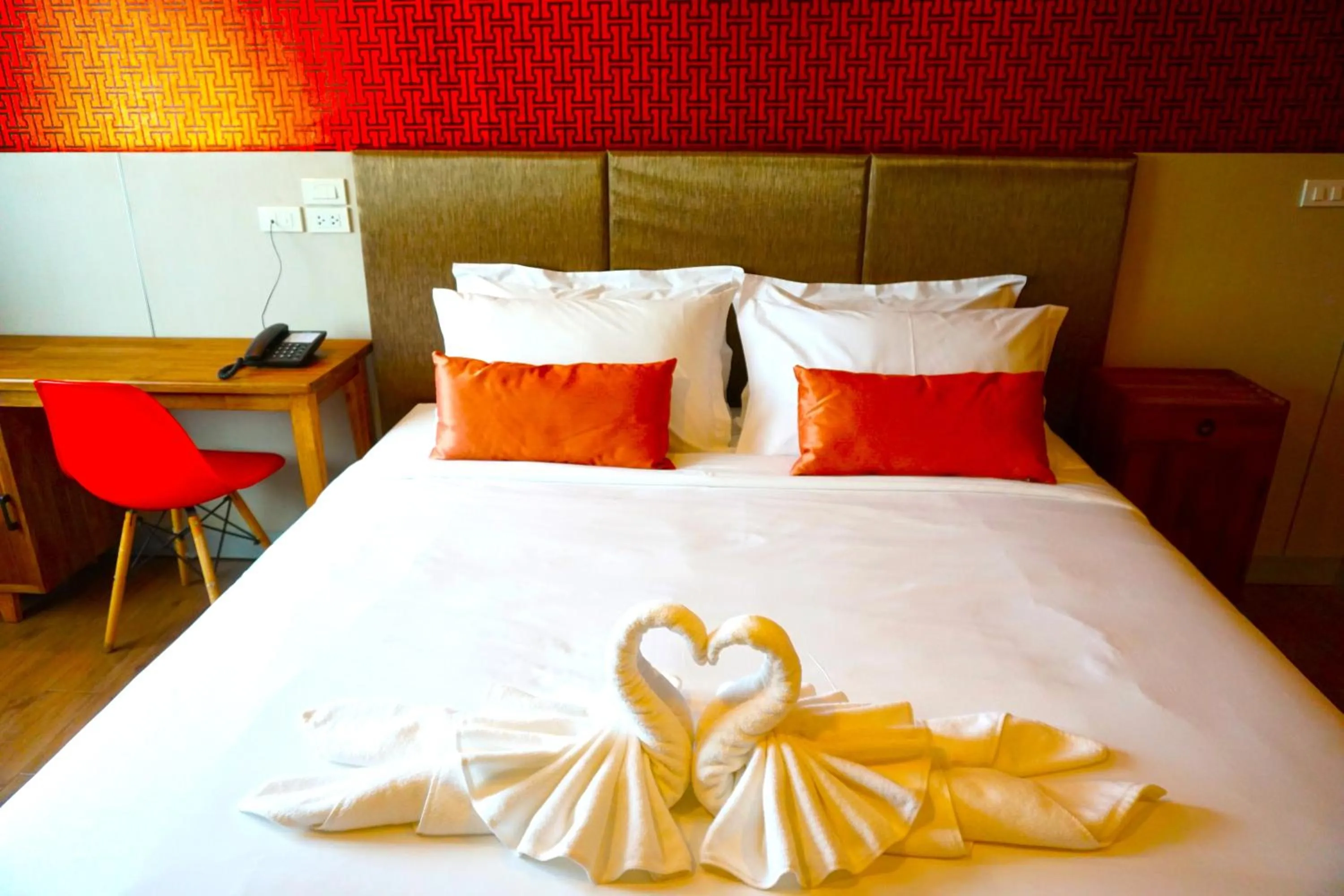 Bed in Nest n Rest Hotel