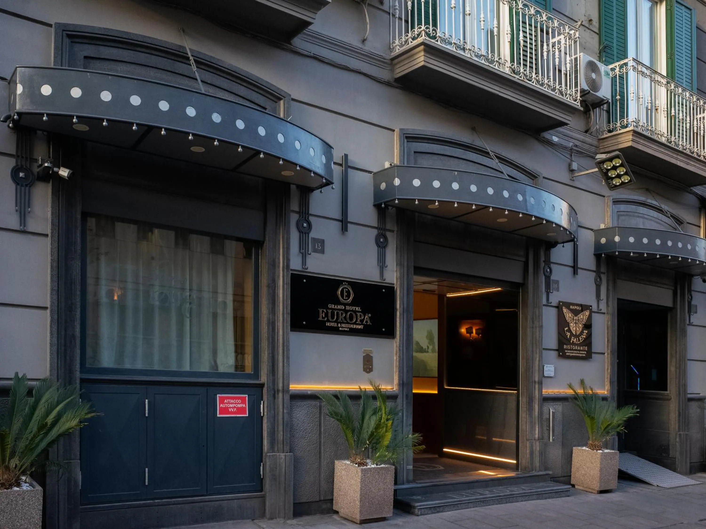 Property building in Grand Hotel Europa & Restaurant