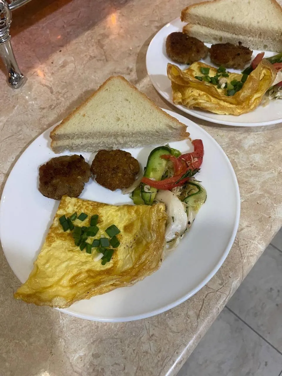 Breakfast in Orion Hotel Tashkent