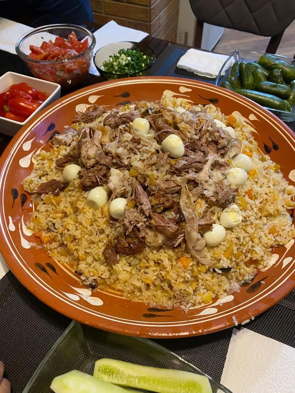 Breakfast in Orion Hotel Tashkent