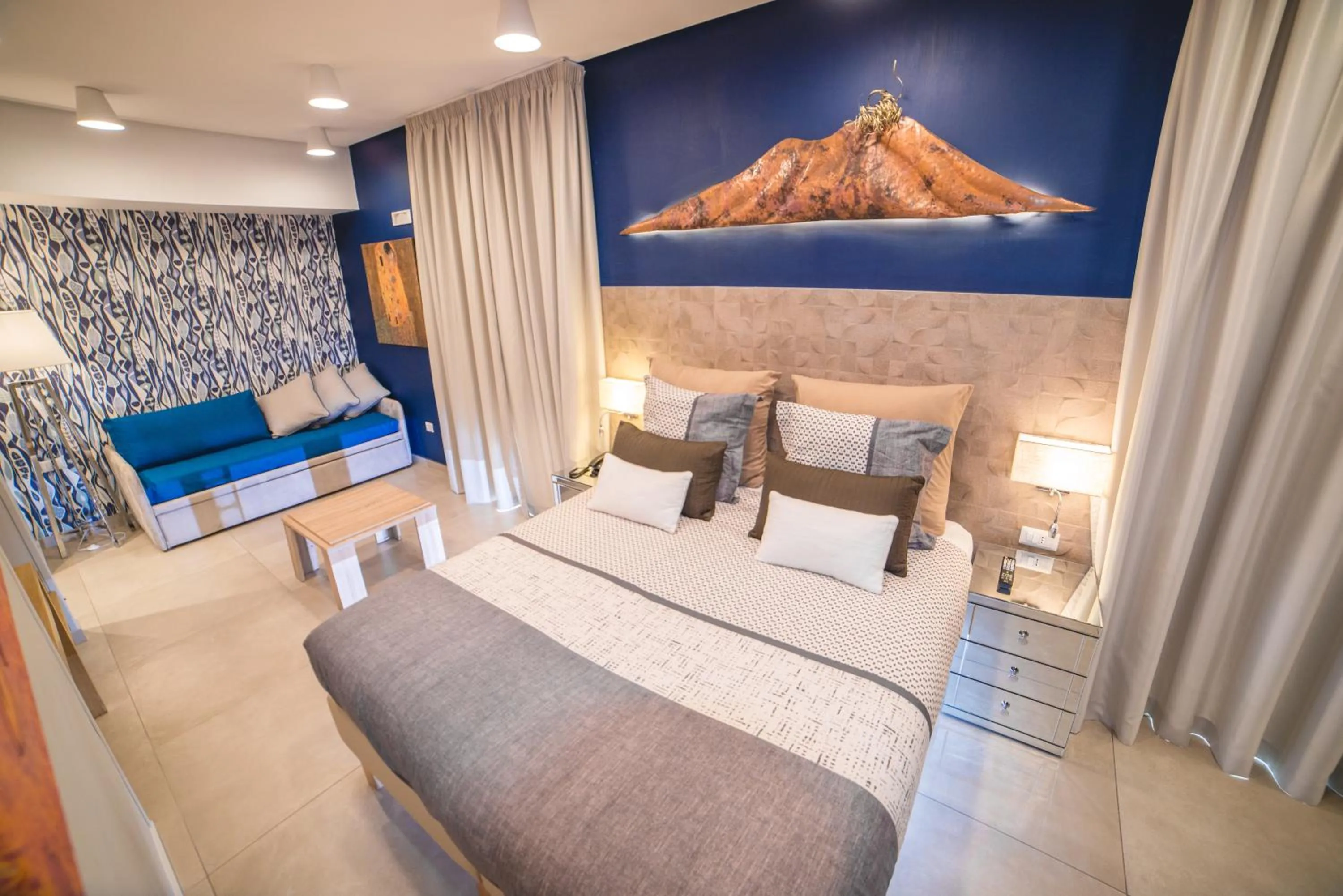 Photo of the whole room, Bed in Airone Hotel