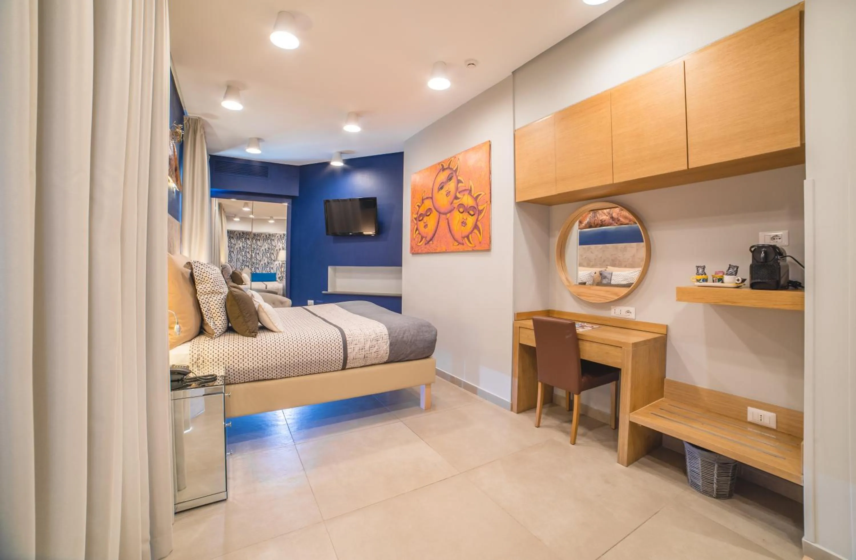 Photo of the whole room, Bed in Airone Hotel