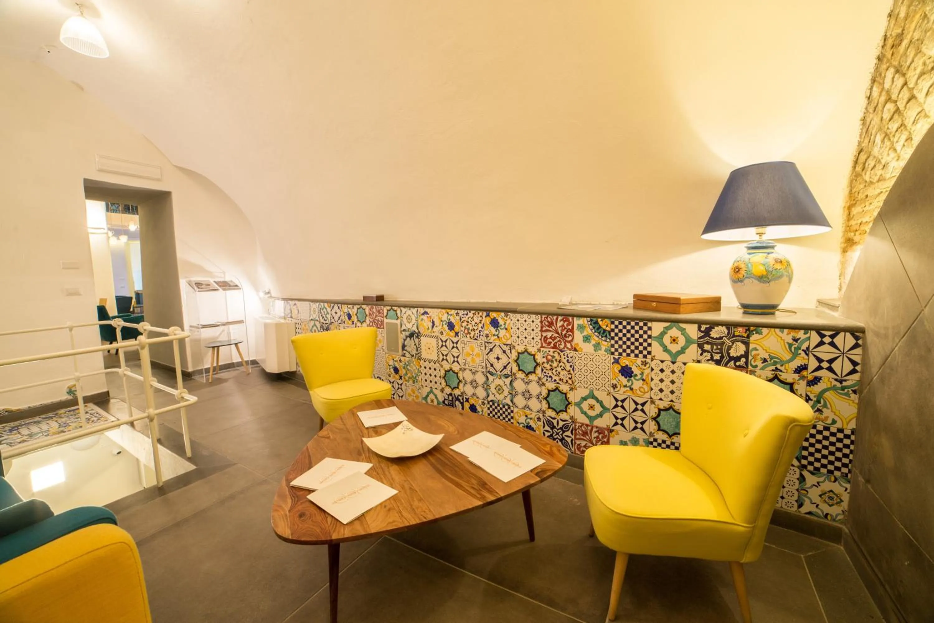 Living room in Airone Hotel