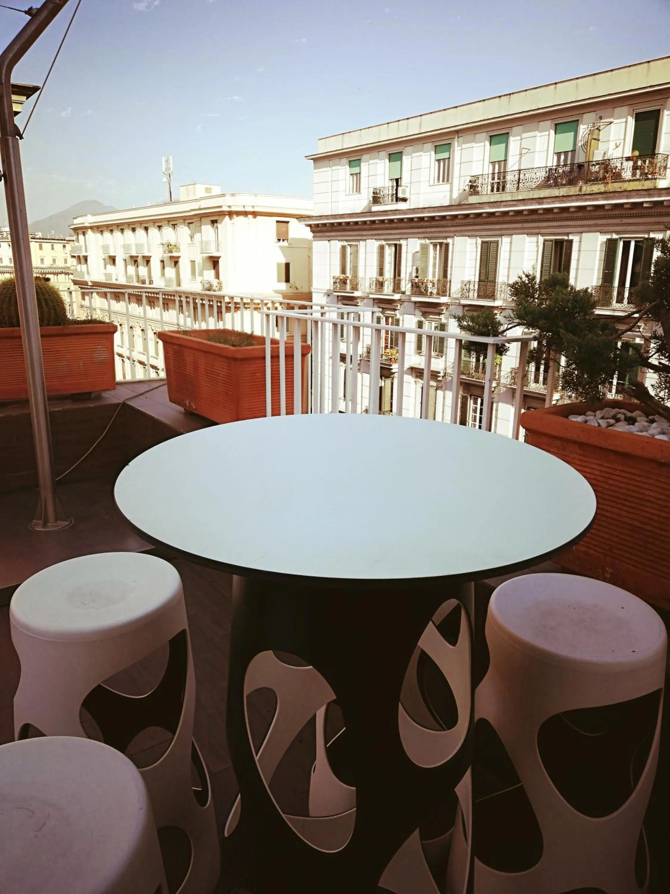 Balcony/Terrace in Airone Hotel
