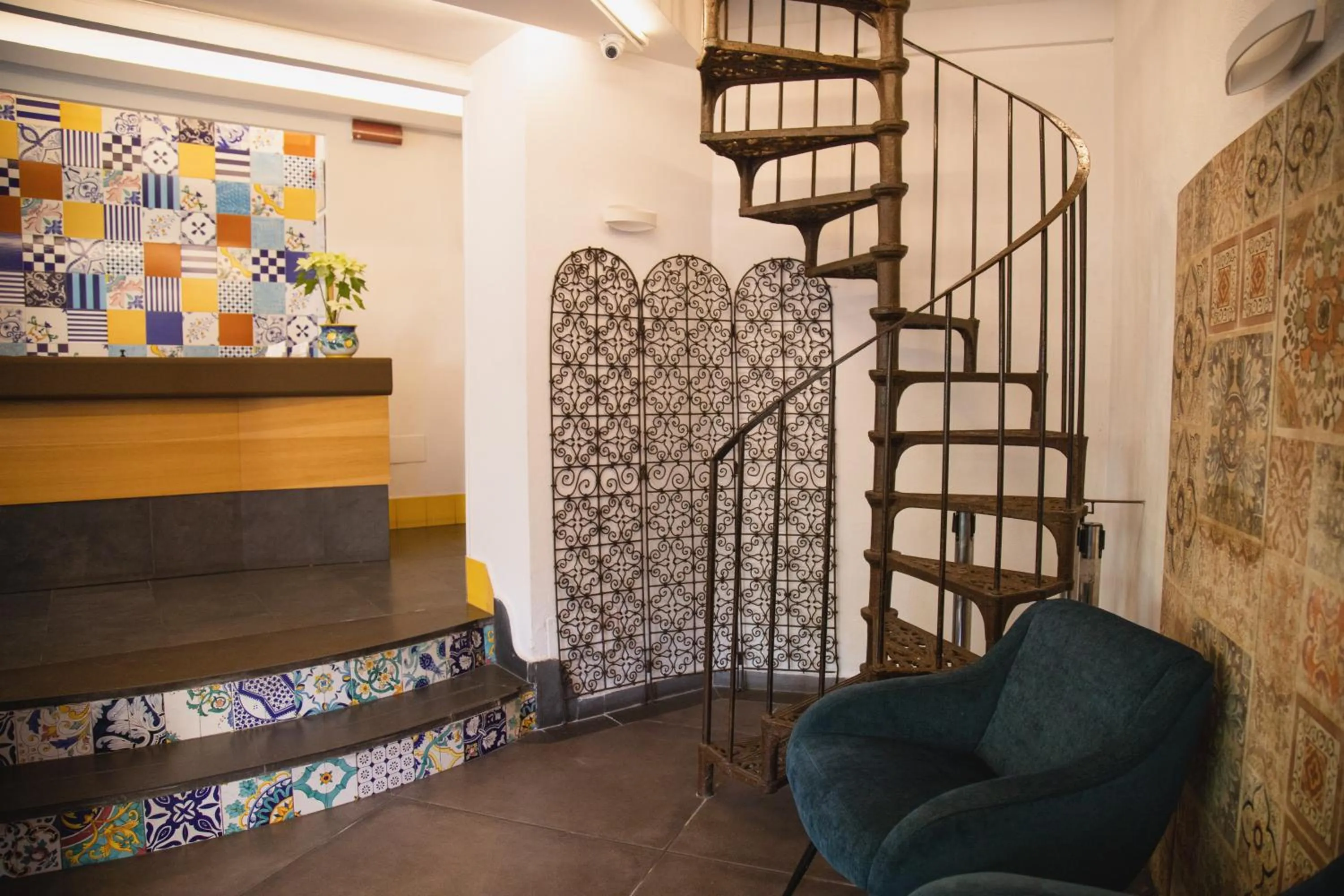 Lobby or reception in Airone Hotel