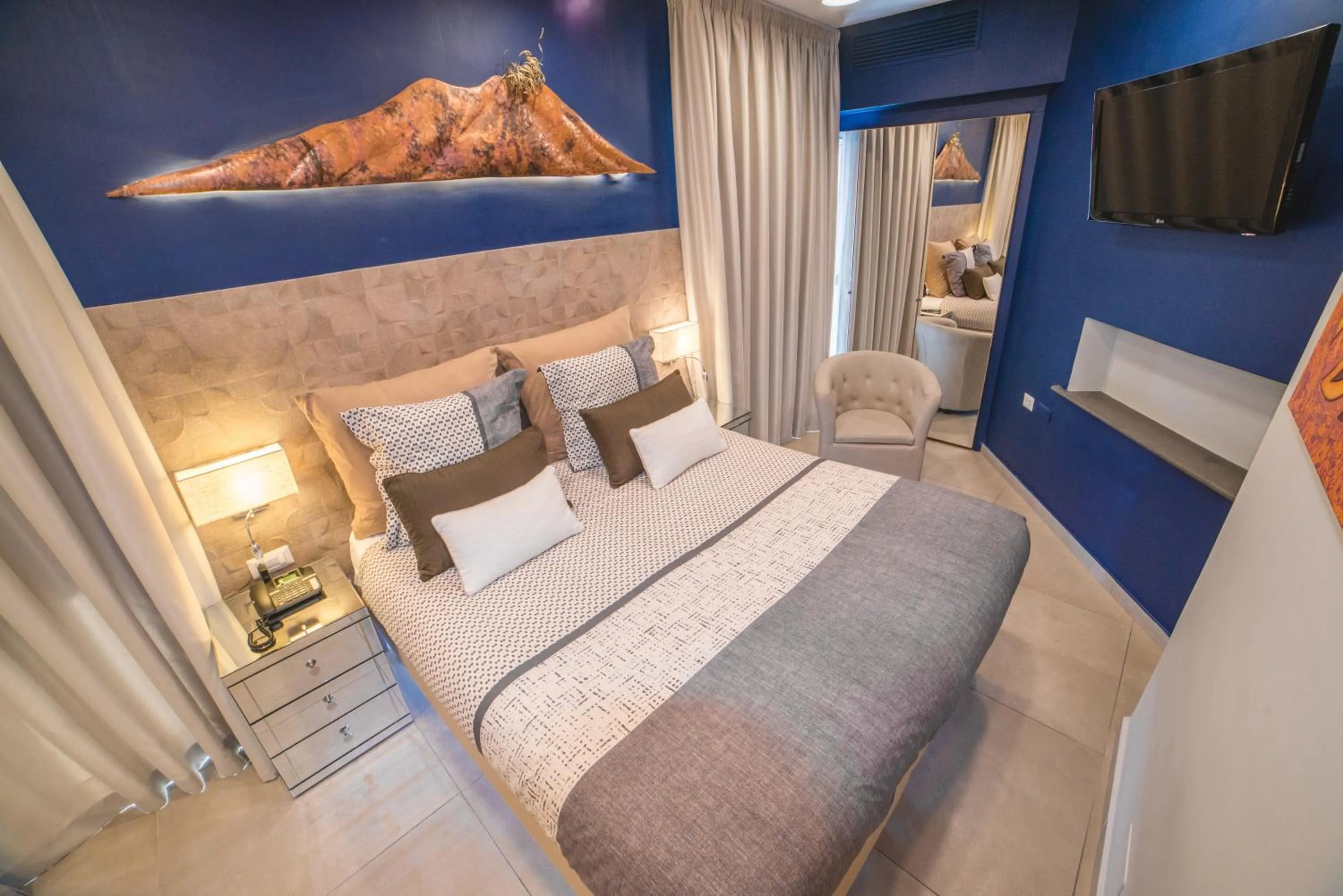 Photo of the whole room, Bed in Airone Hotel