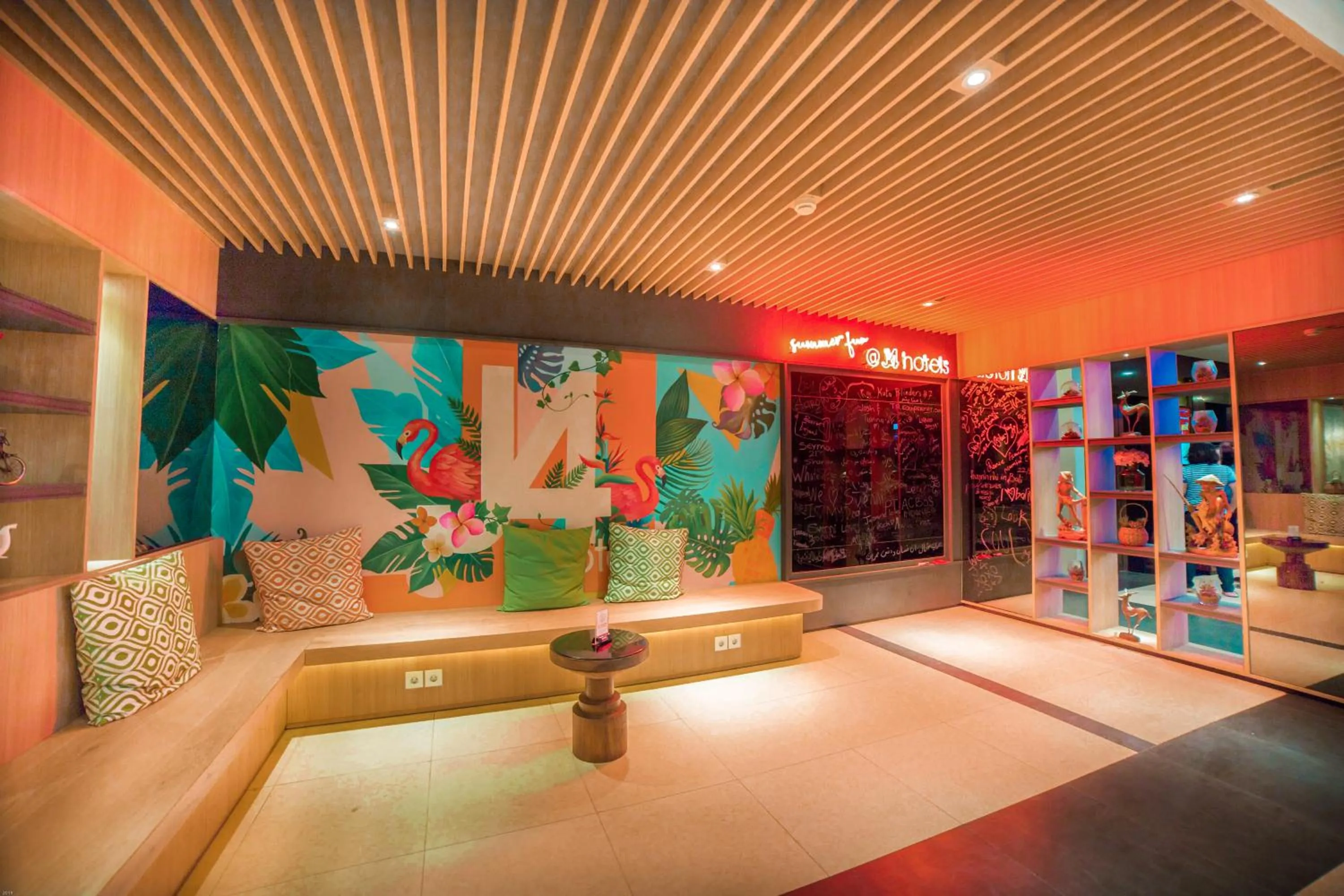 Lobby or reception in J4 Hotels Legian