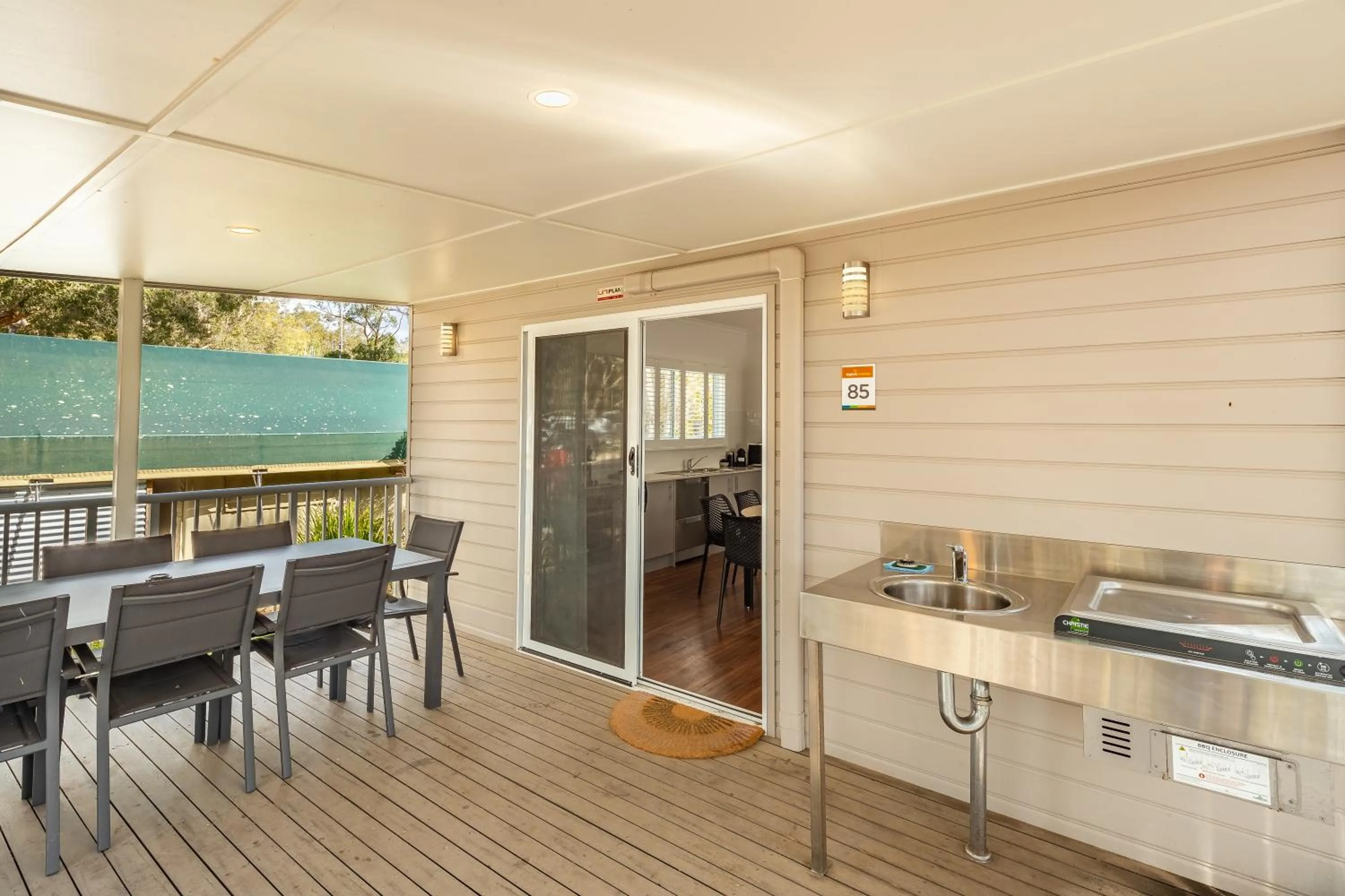 Patio in Ingenia Holidays Bonny Hills