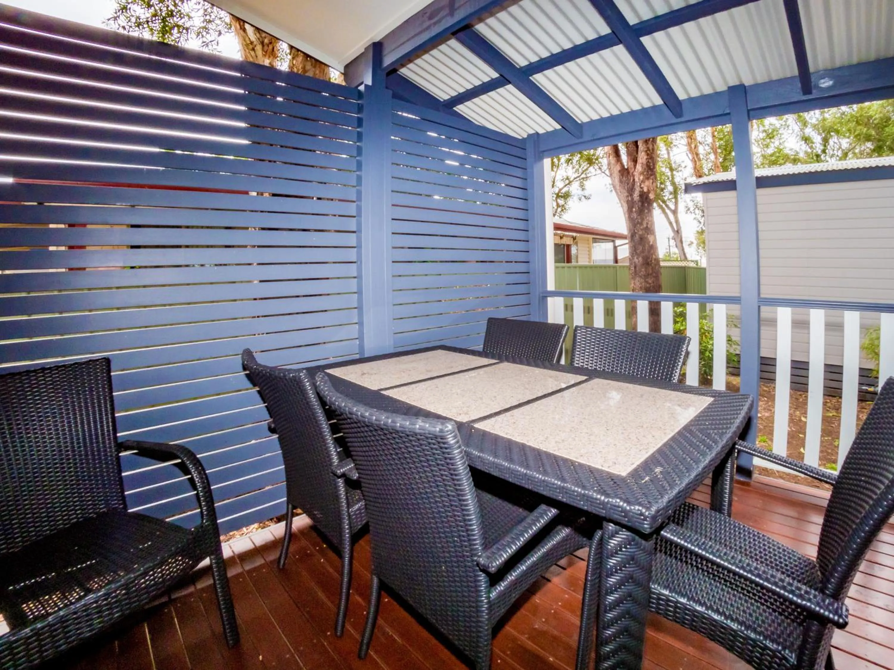 Patio in Ingenia Holidays Bonny Hills