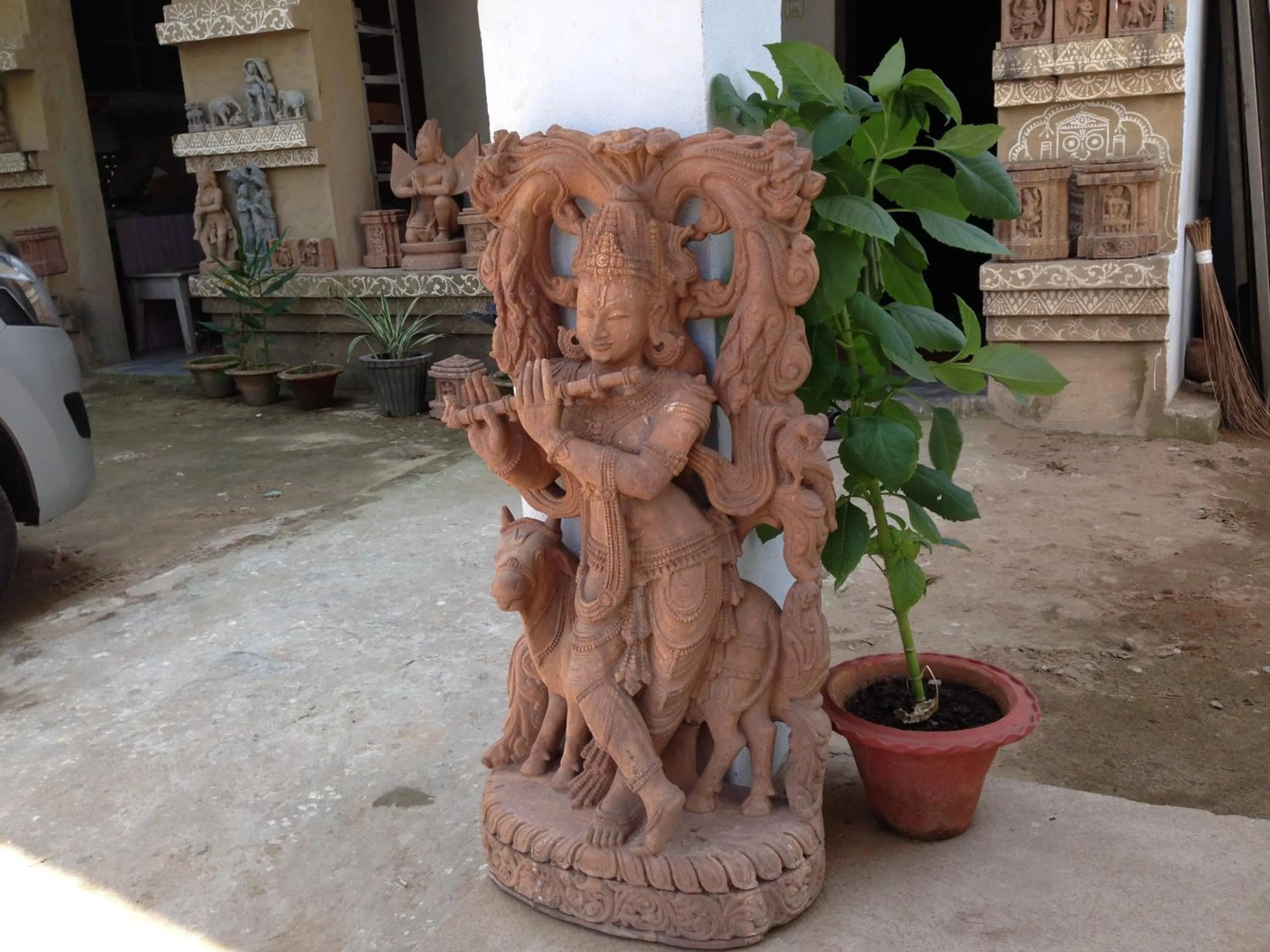 Decorative detail in Surya Inn