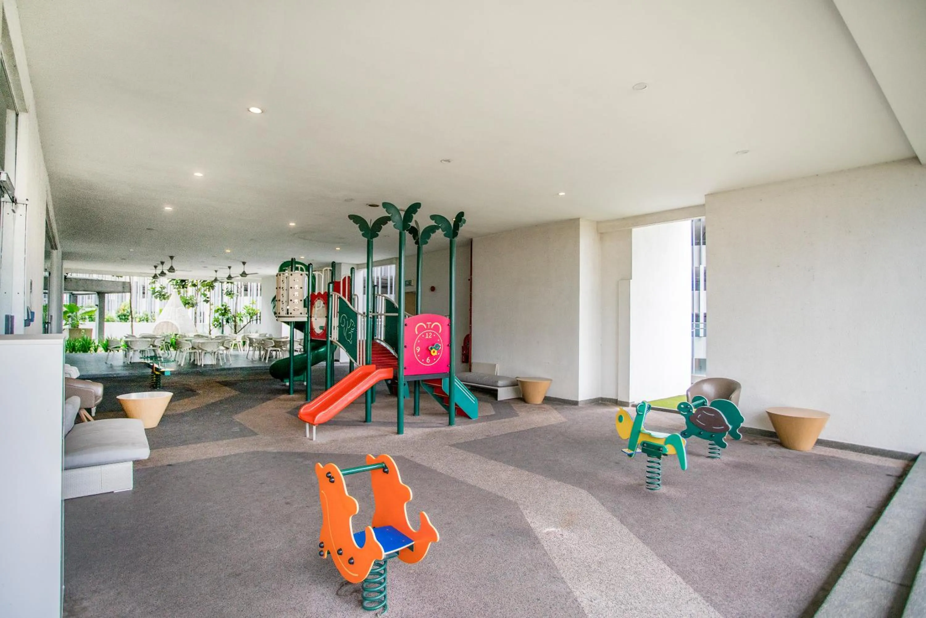 Children play ground in 188 Suites with Washer and Bathtub near KLCC Kula Lumpur