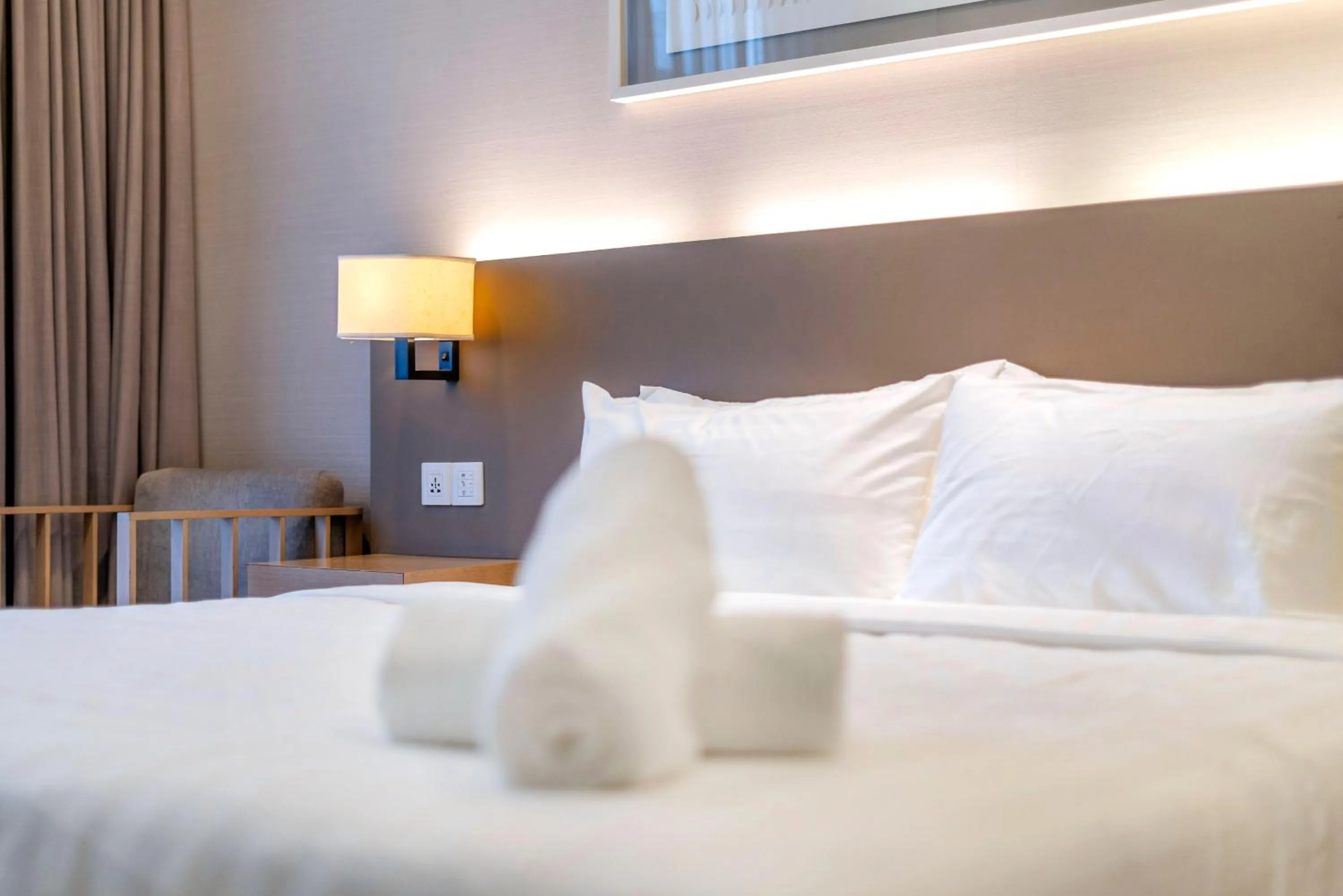 Bed in 188 Suites with Washer and Bathtub near KLCC Kula Lumpur