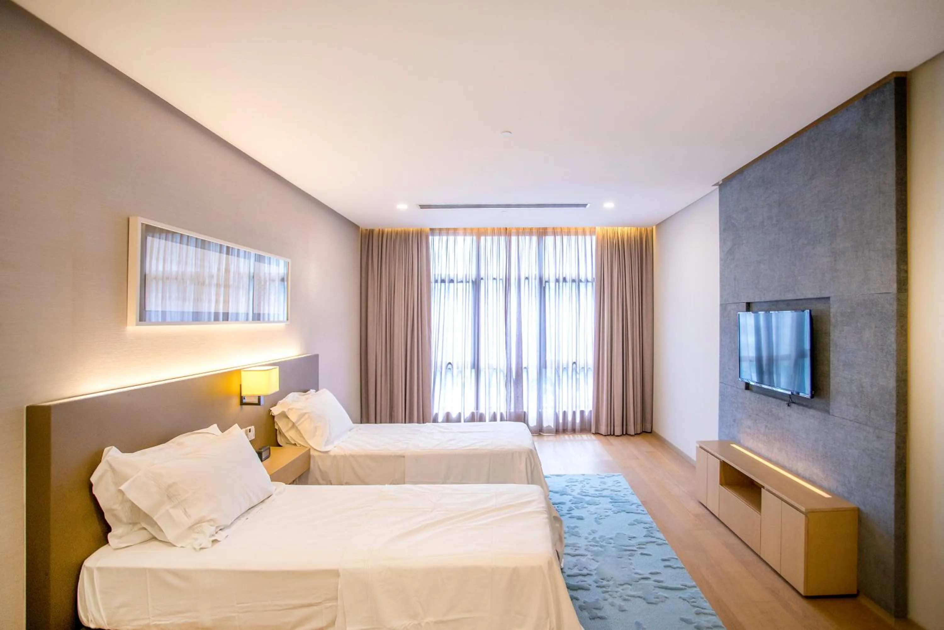 Bed in 188 Suites with Washer and Bathtub near KLCC Kula Lumpur