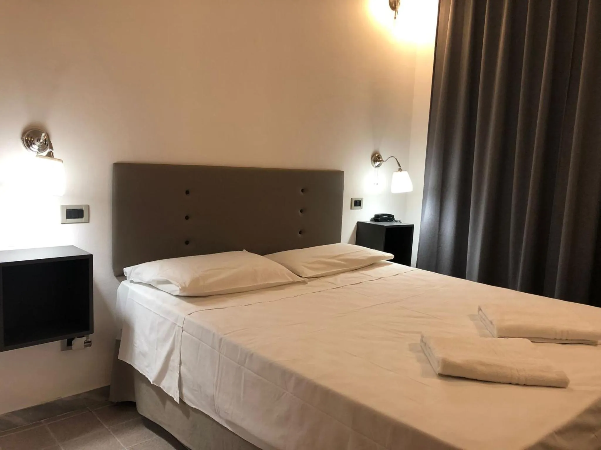 Bed in Hotel Francesco