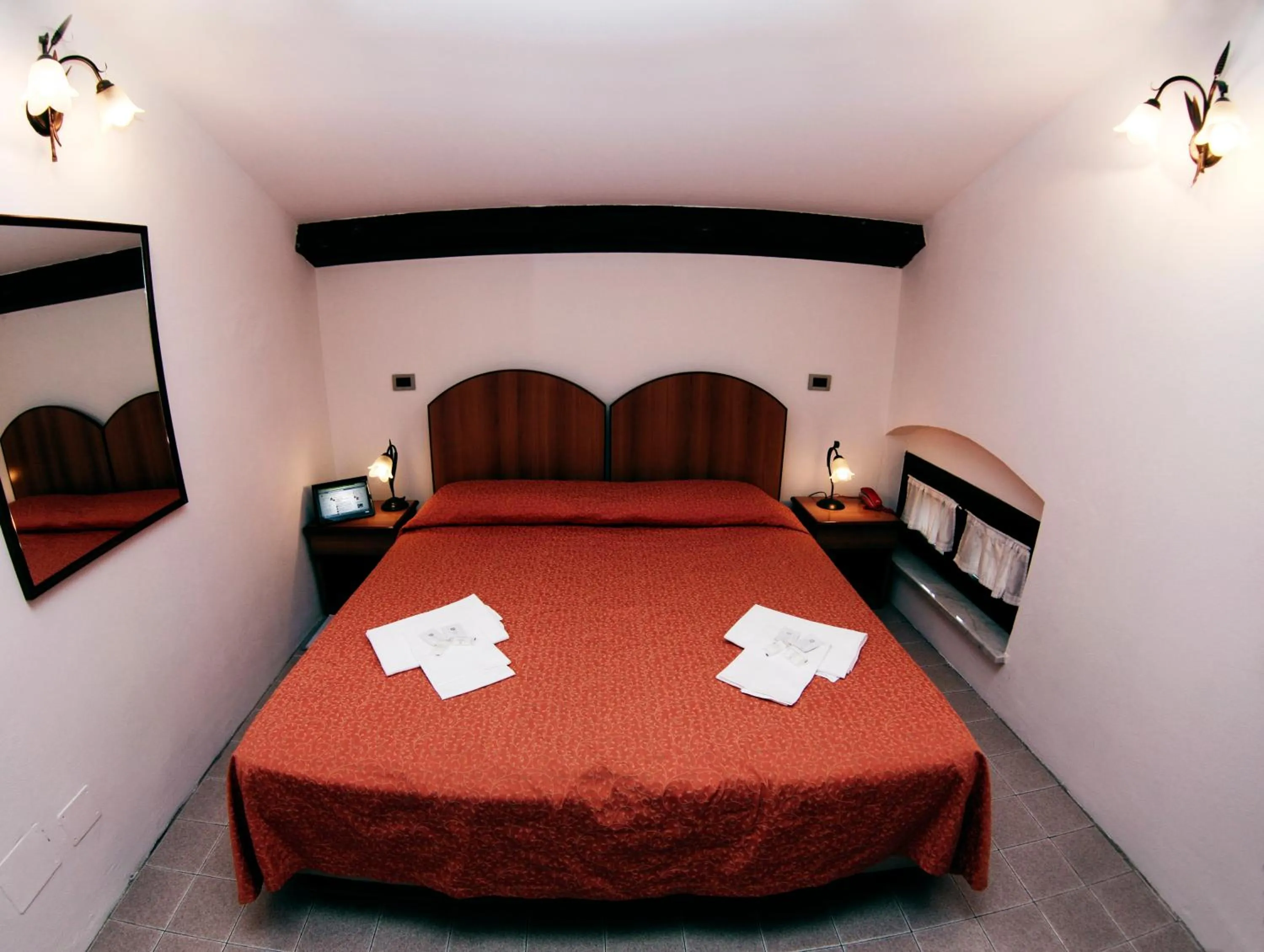 Bed in Hotel Francesco