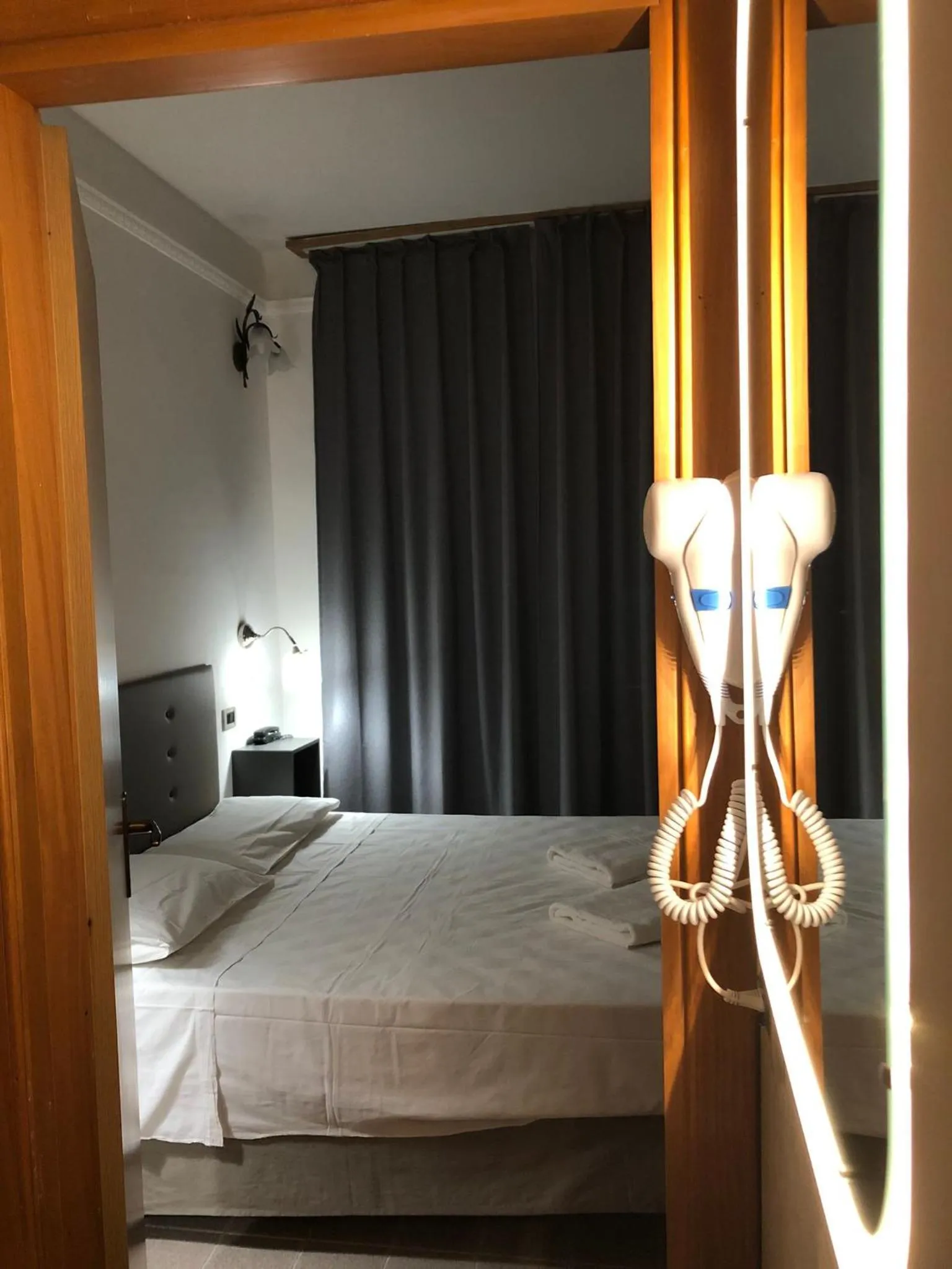 Bed in Hotel Francesco