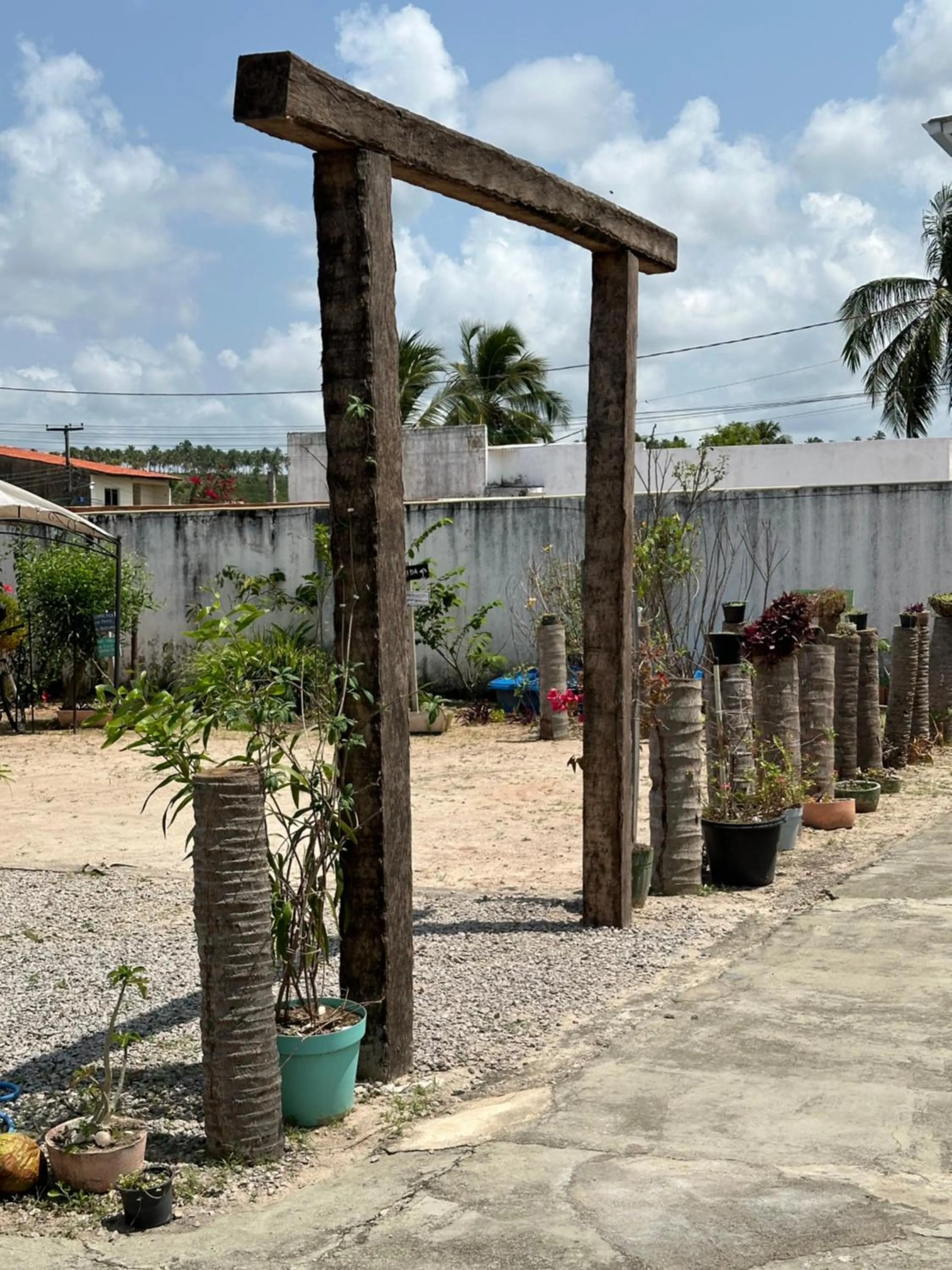 Garden in Dellas Pousada