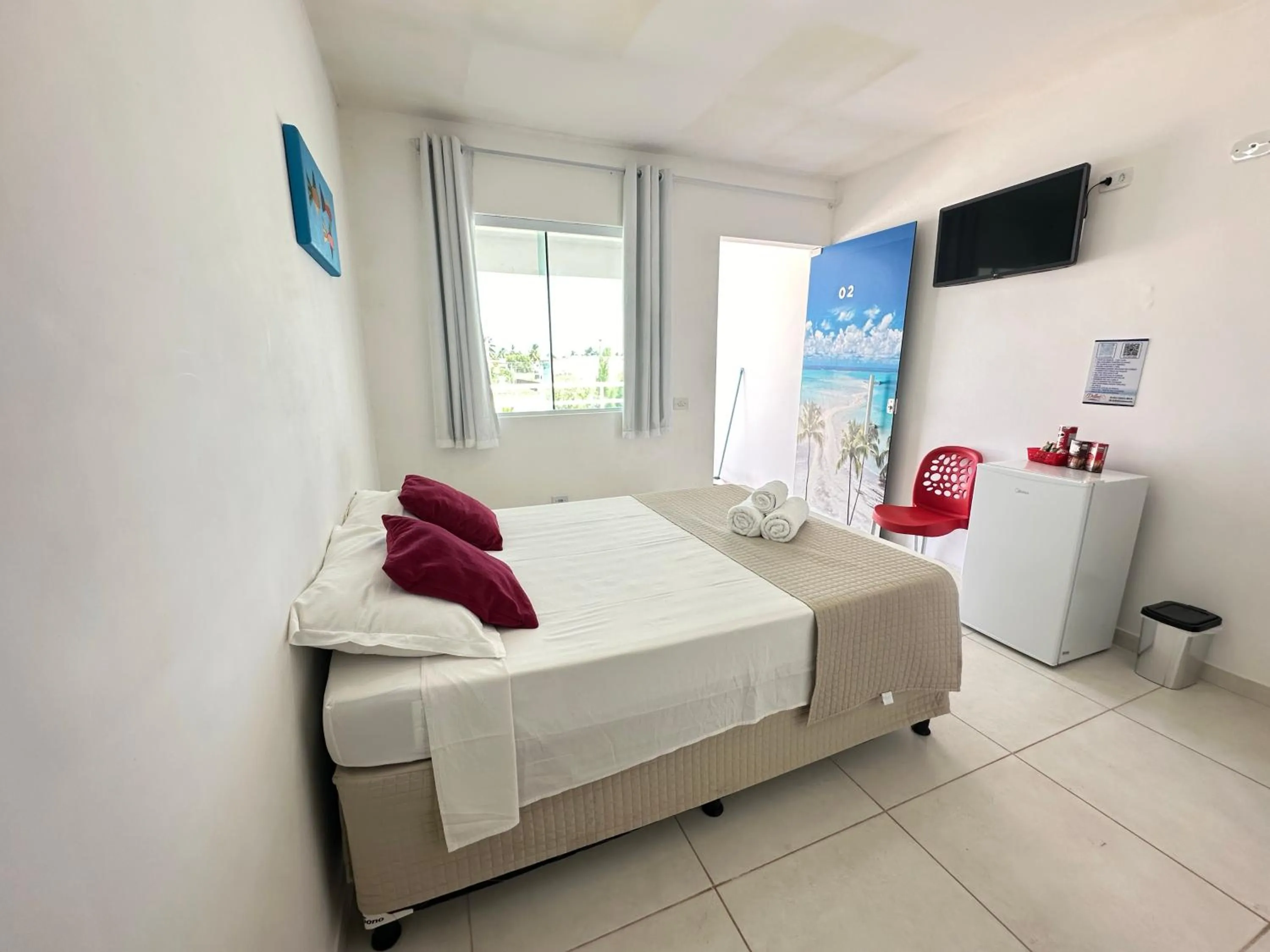 Bed in Dellas Pousada