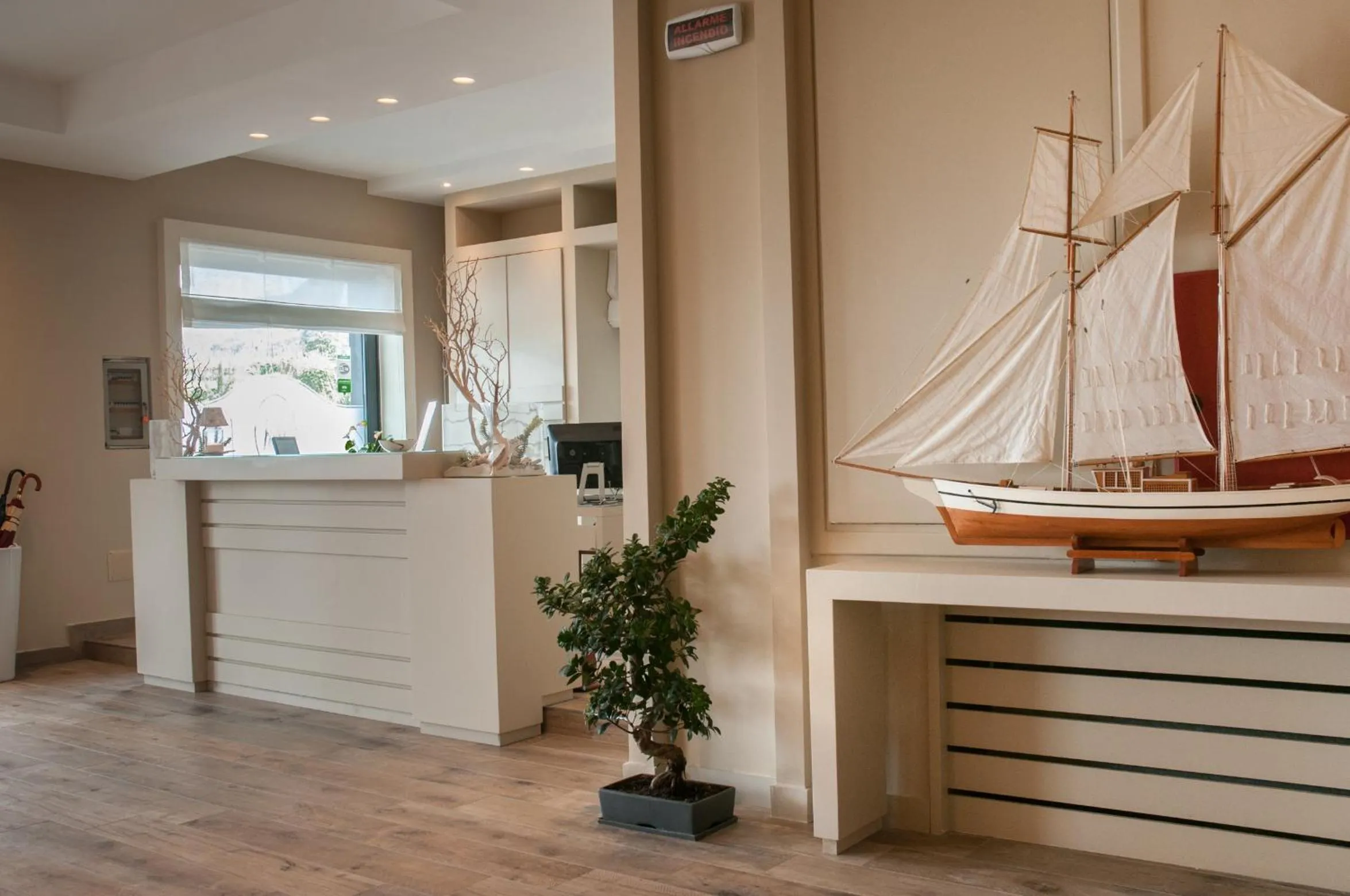 Lobby or reception in Astoria Hotel