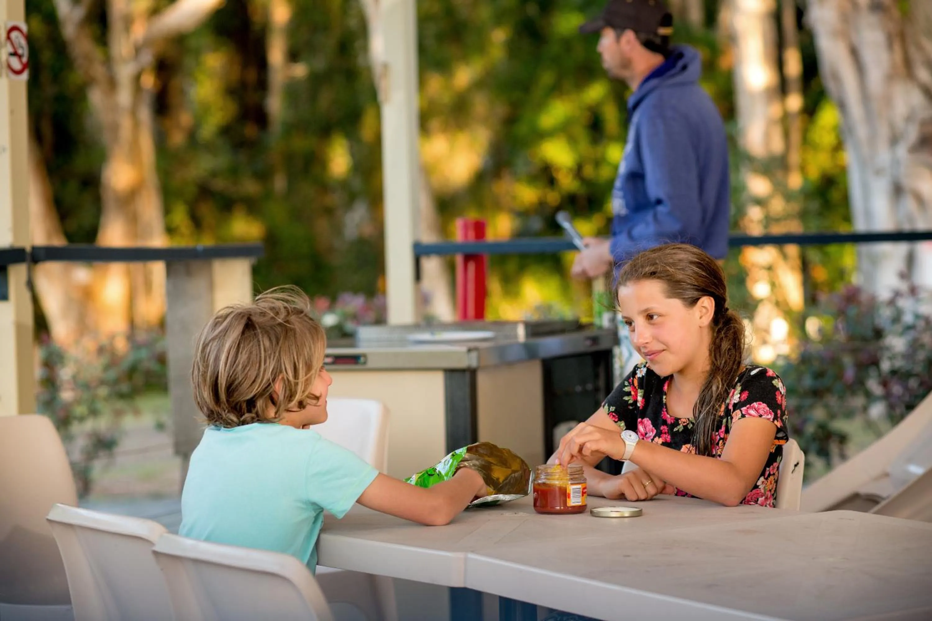 BBQ facilities in Discovery Parks - Harrington